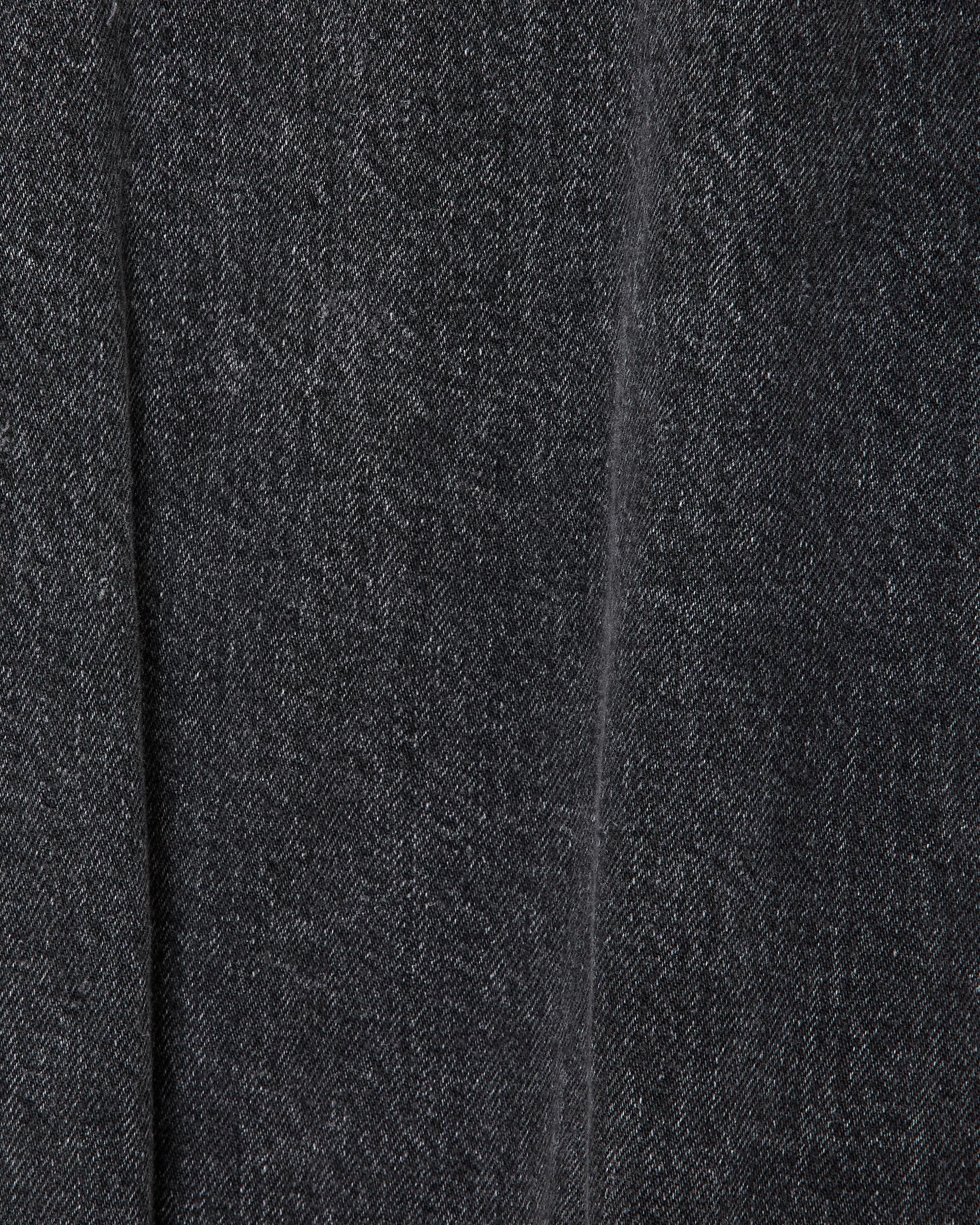 オーガニックコットン 13.5oz セルビッチデニム / Type-1デニムジャケット, Faded Black