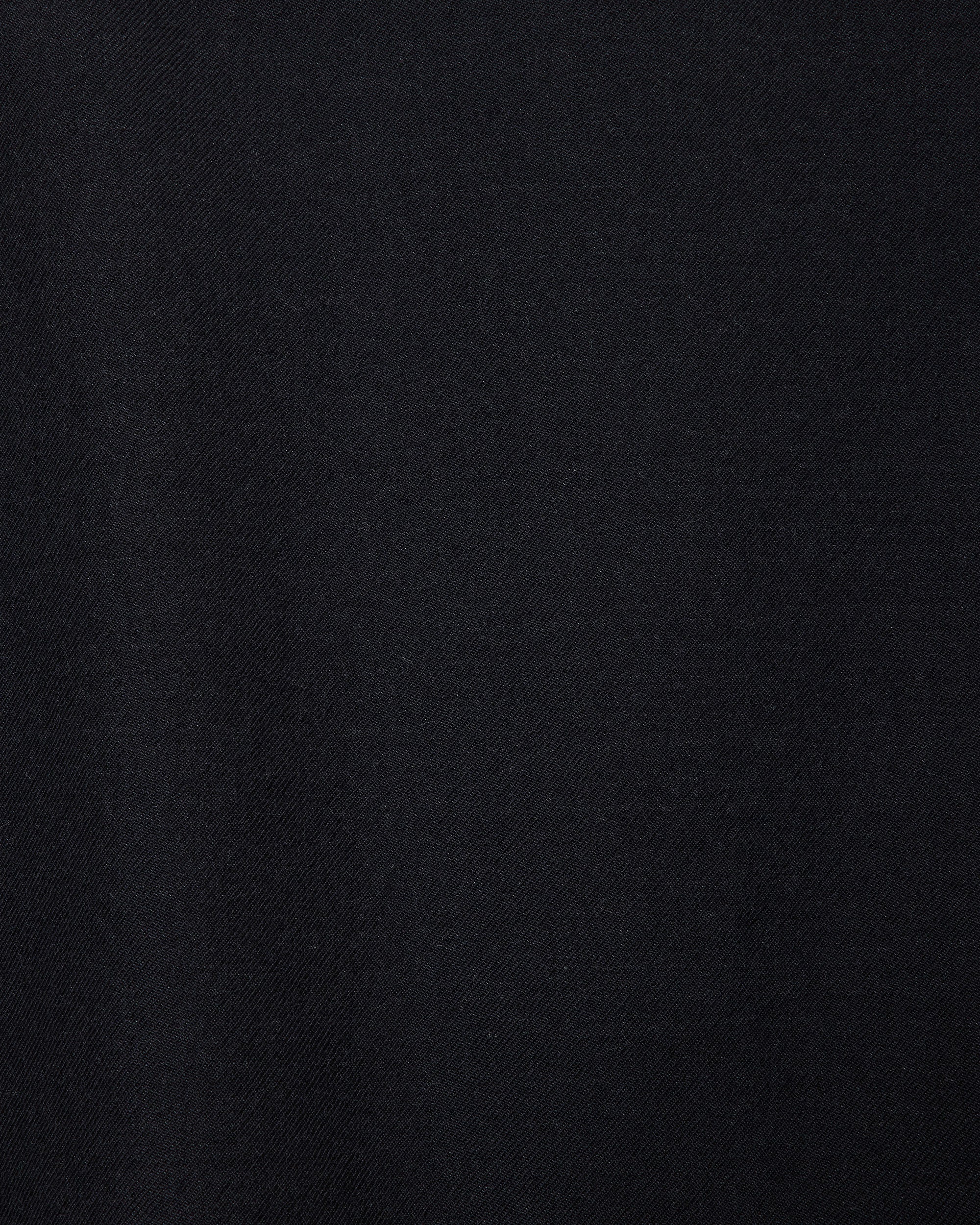 Tumbled Wool Serge Stroll Around Jacket, Chambray Black