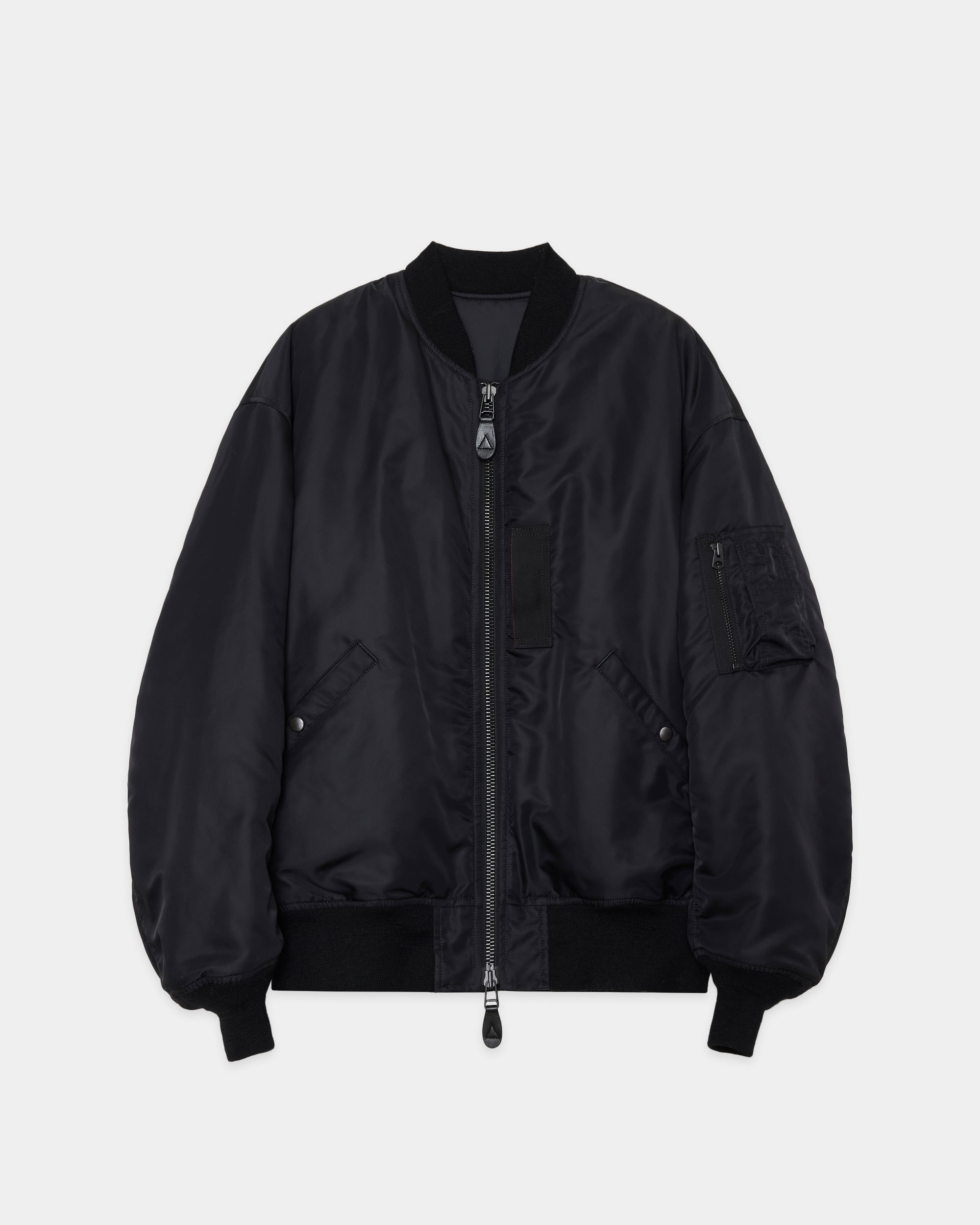 ナイロンツイル / MA-1, Black