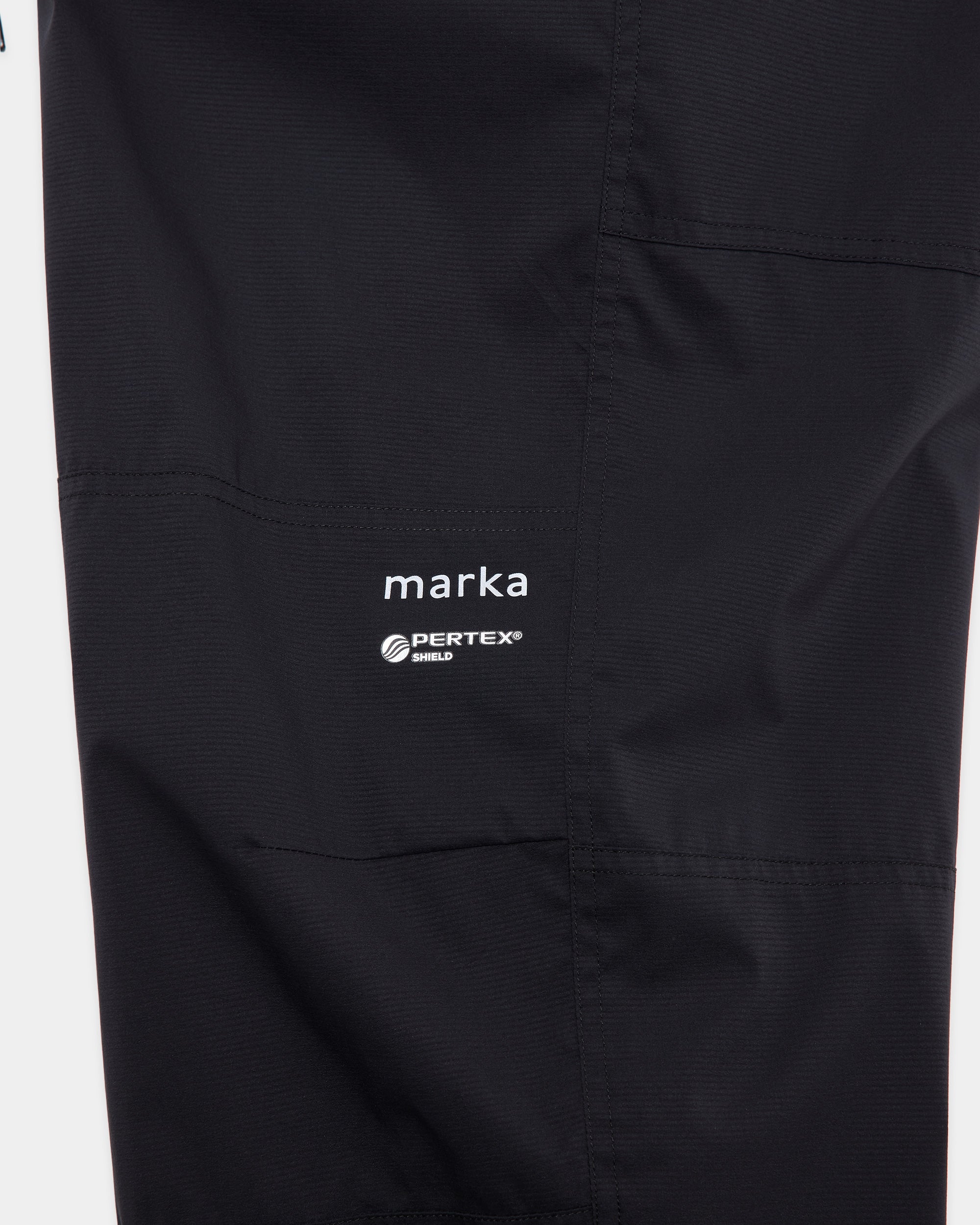 パーテックス3レイヤーナイロンリップストップ / トレーニングライニングパンツ, Black