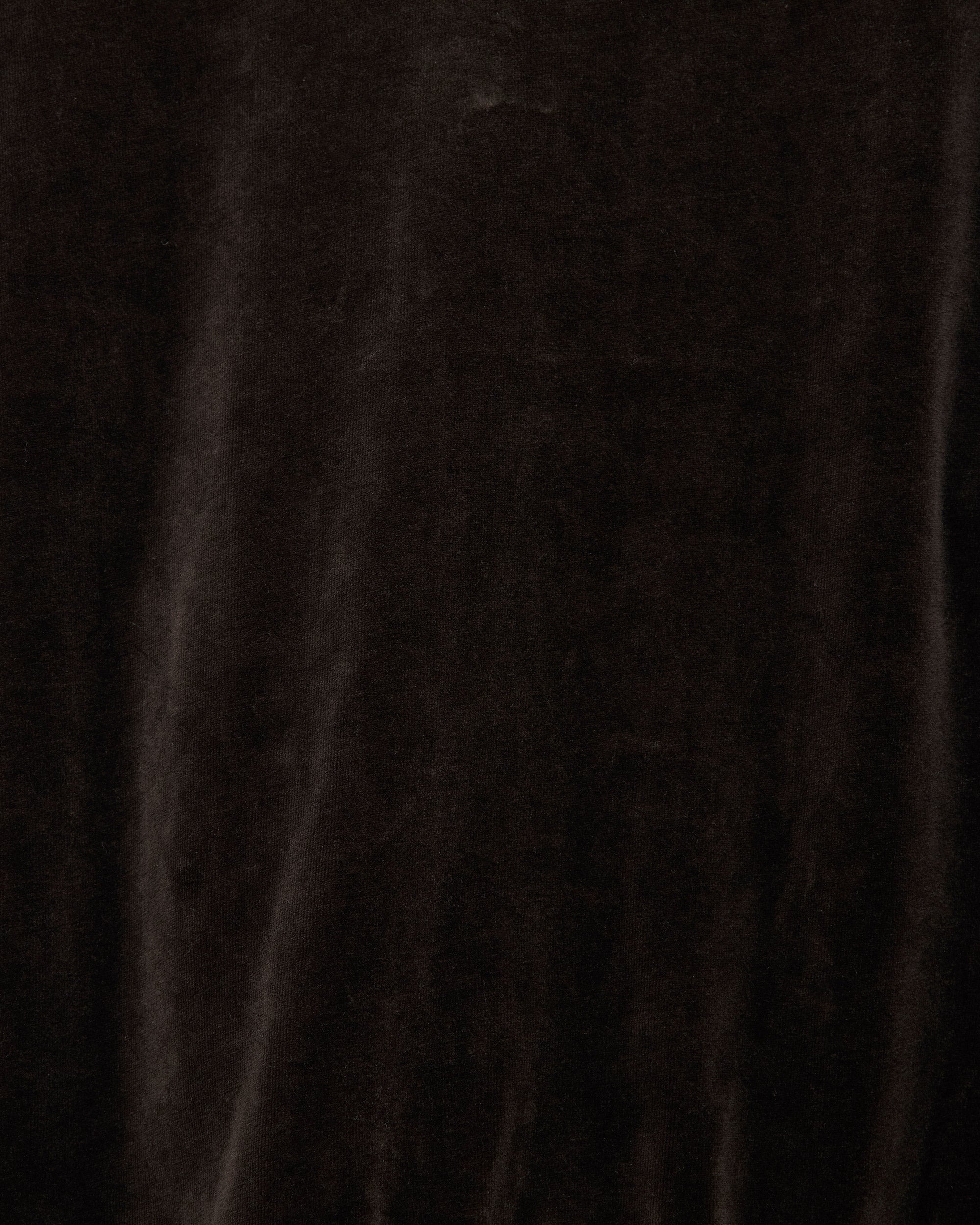 30/- Organic Cotton Velour Track Pants, Charcoal
