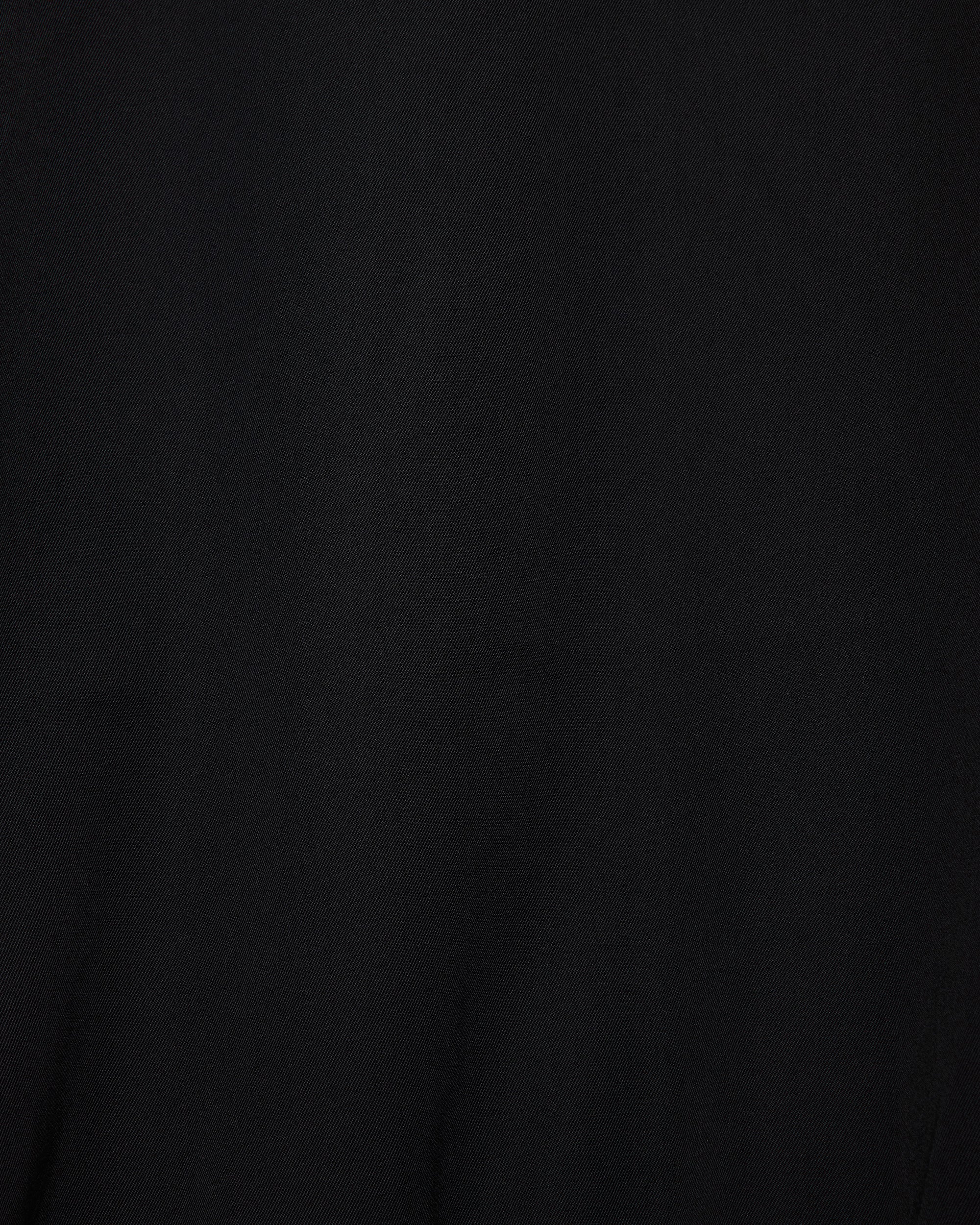 2/60 Washer Wool Gabardine Dog Ear Jacket, Black