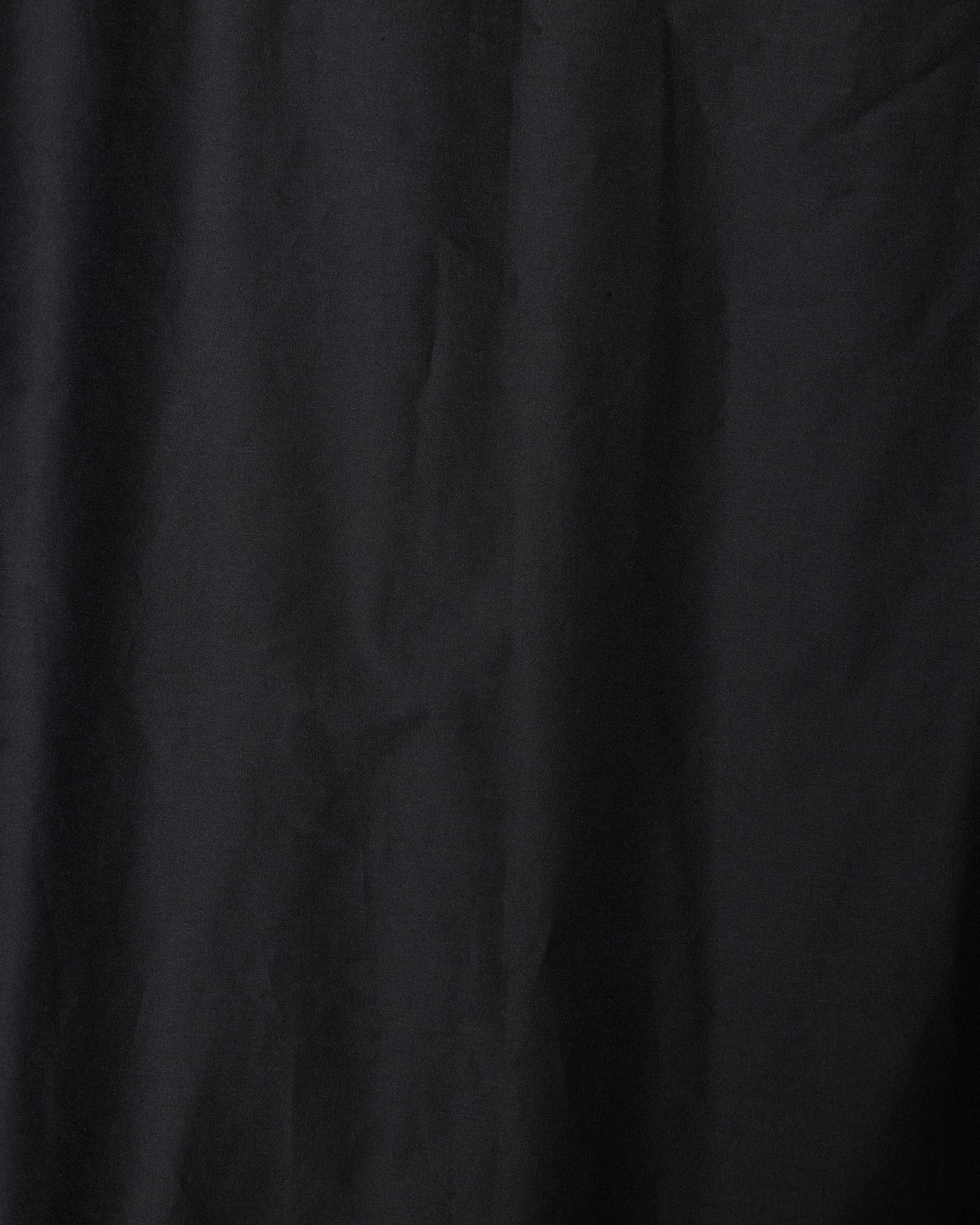 Organic Cotton Silk High Count Typewriter Puffed ECWCS Jacket, Black