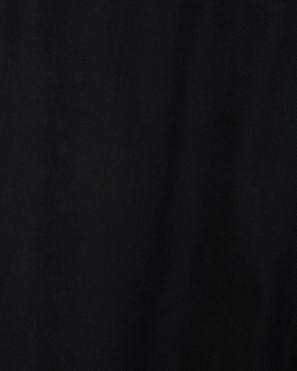 オーガニックコットン強撚ギャバ / New U.S.ARMYトラウザーズ, Black