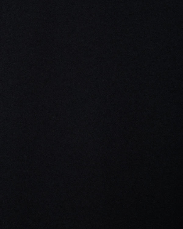 オーガニックコットンソフト天竺 / PARKING別注ルーズフィットポケットTEE, Black