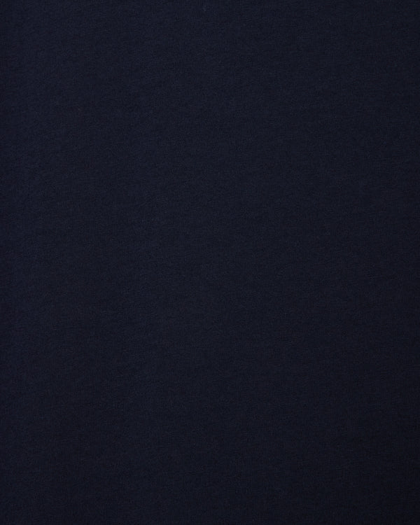 オーガニックコットンソフト天竺 / PARKING別注ルーズフィットポケットTEE, Navy