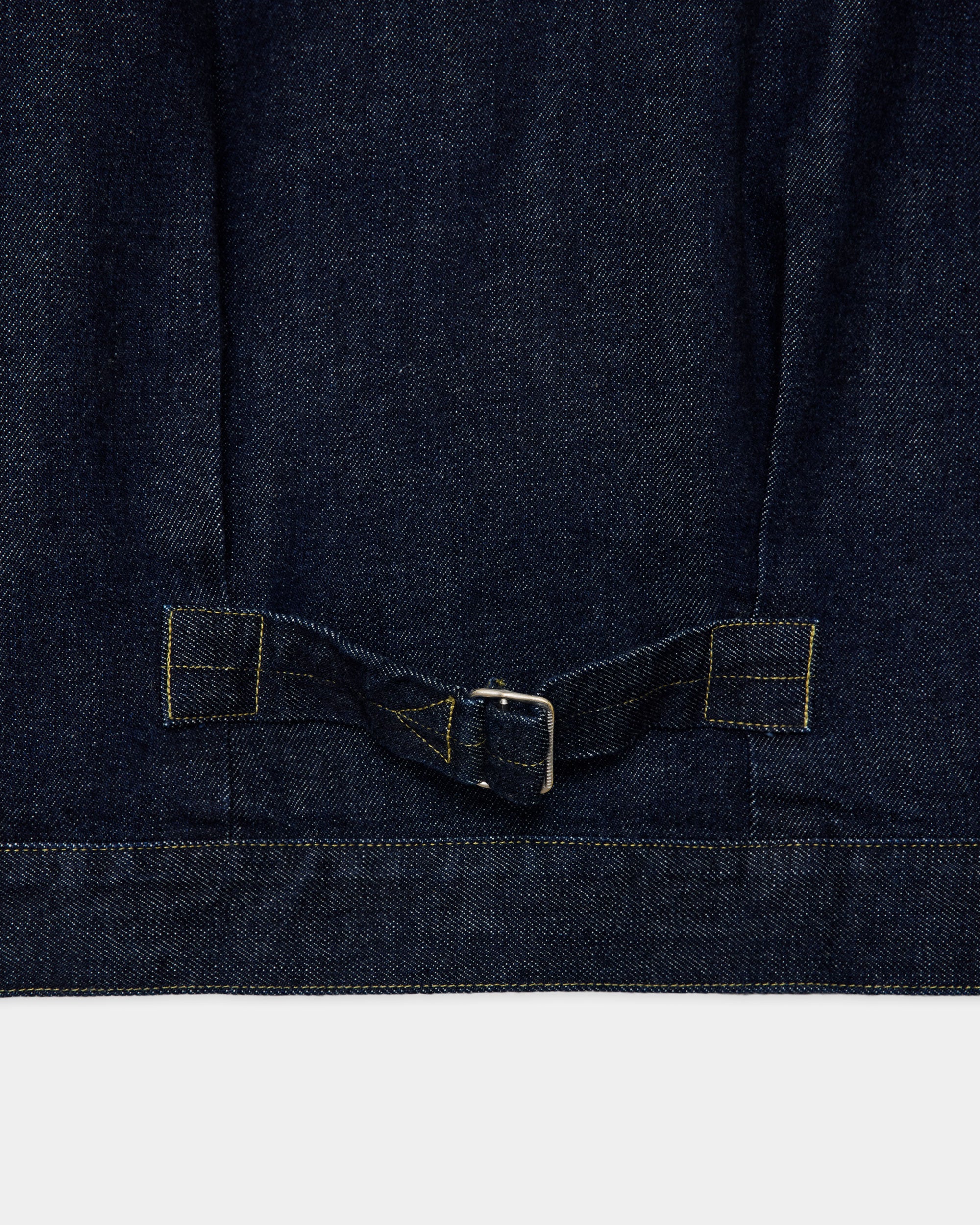 【PARKING別注】 オーガニックコットン 13.5oz セルビッチデニム / Type-1 デニムジャケット, Indigo