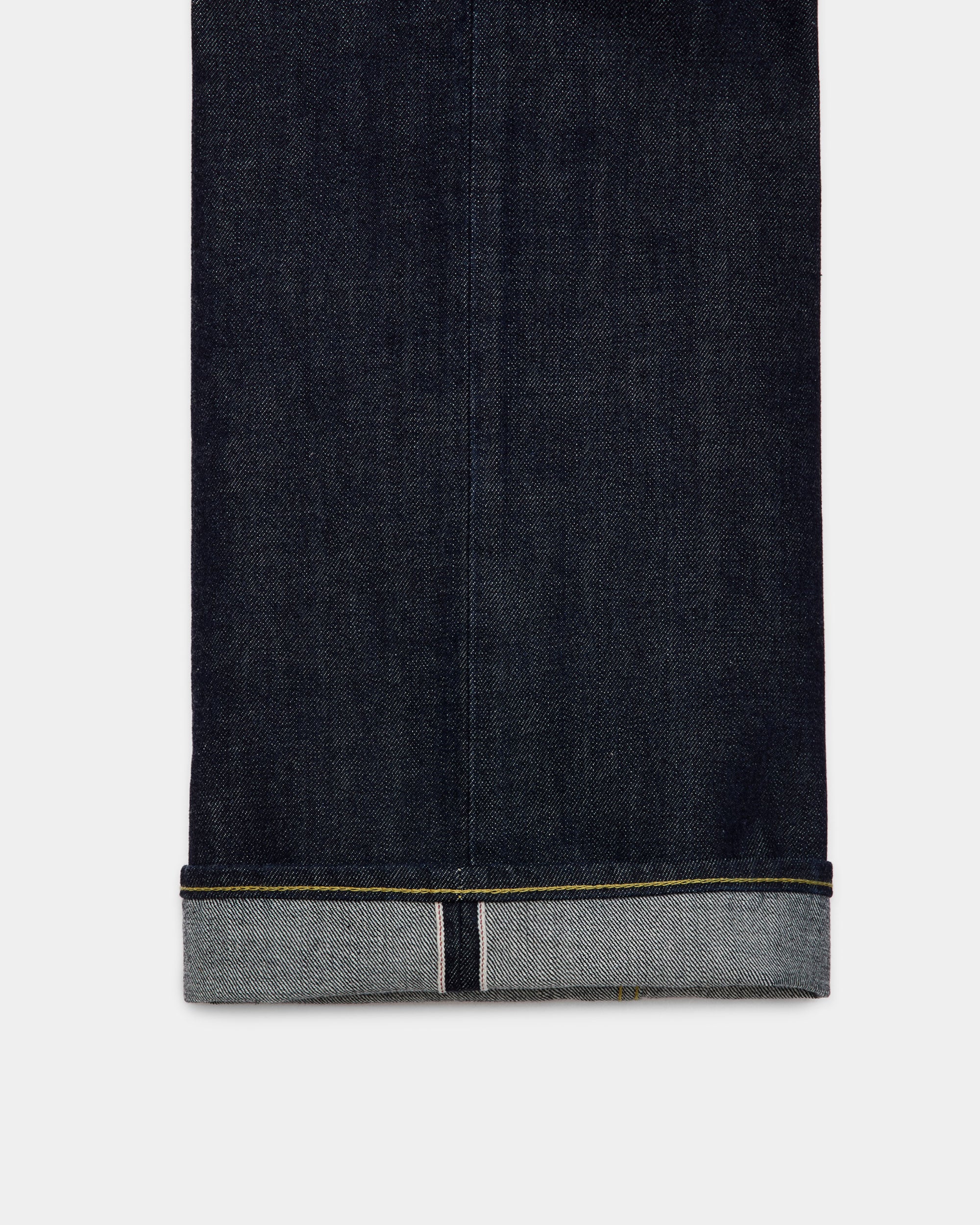 【PARKING別注】オーガニックコットン 13.5oz セルビッチデニム / ワイドレッグジーンズ, Indigo