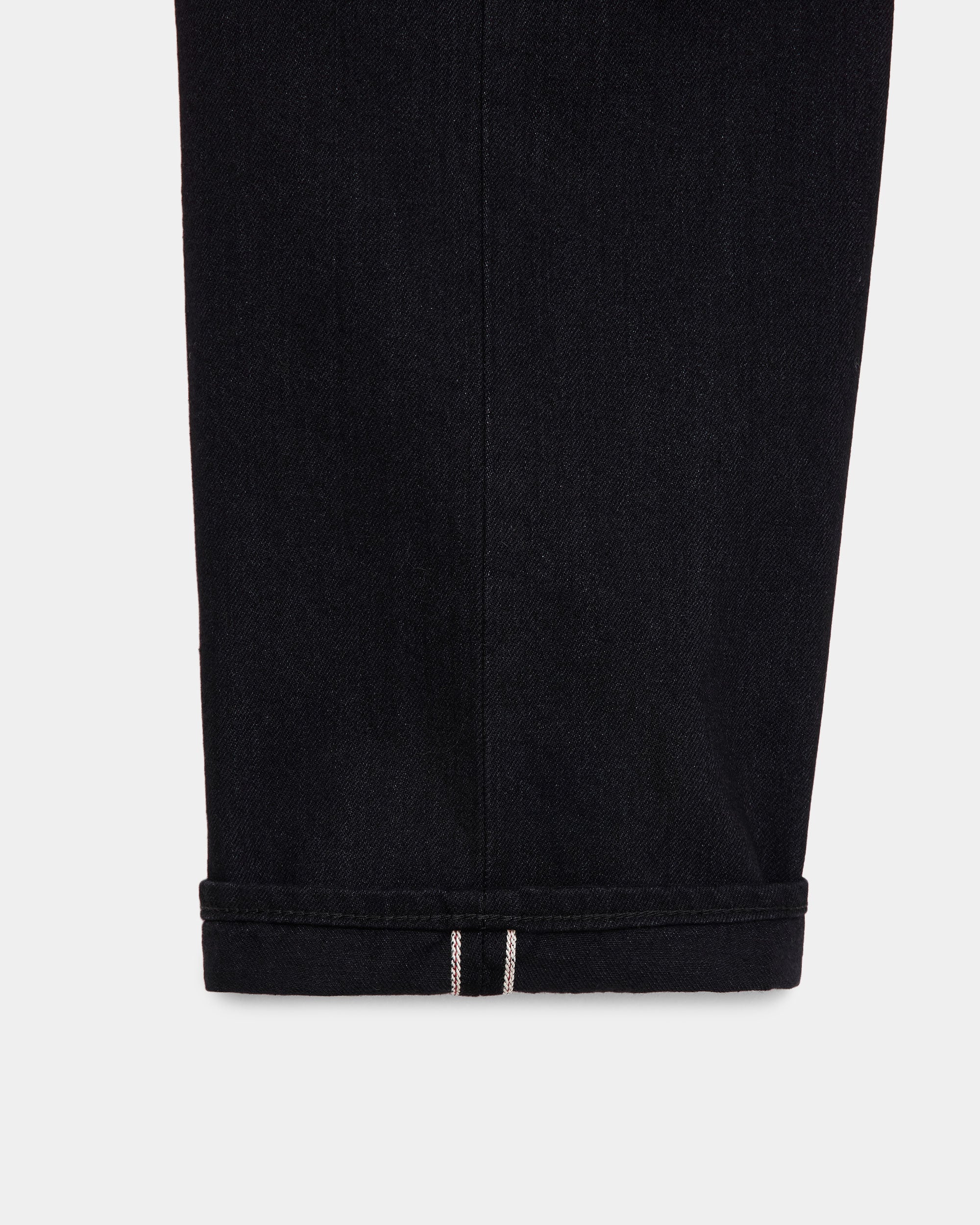 【PARKING別注】 オーガニックコットン 13.5oz セルビッチデニム / コクーンフィットジーンズ, Black