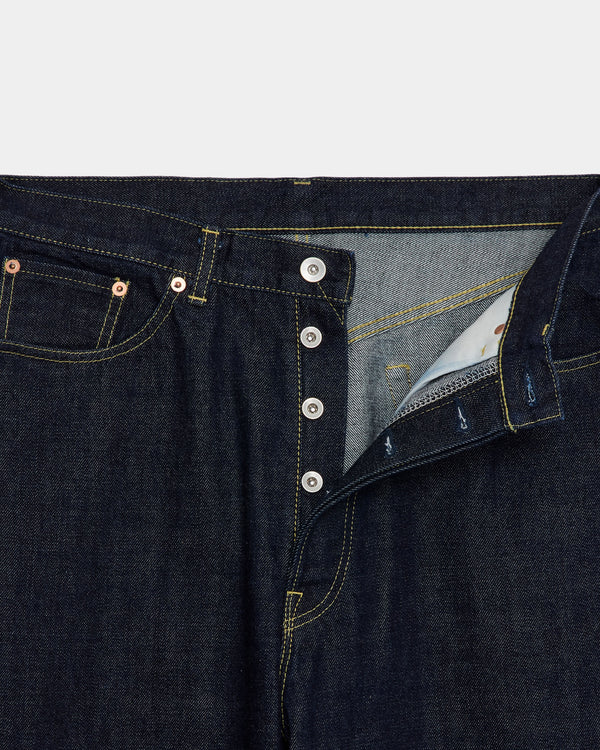 【PARKING別注】 オーガニックコットン 13.5oz セルビッチデニム / コクーンフィットジーンズ, Indigo