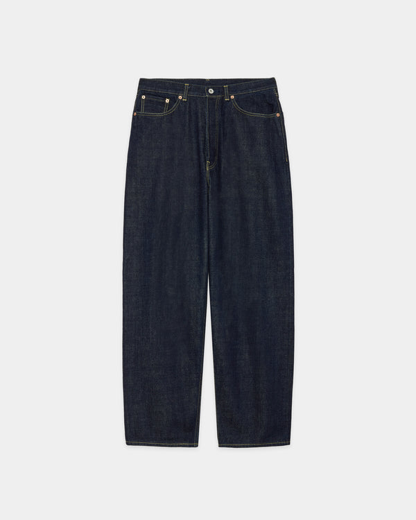 【PARKING別注】 オーガニックコットン 13.5oz セルビッチデニム / コクーンフィットジーンズ, Indigo