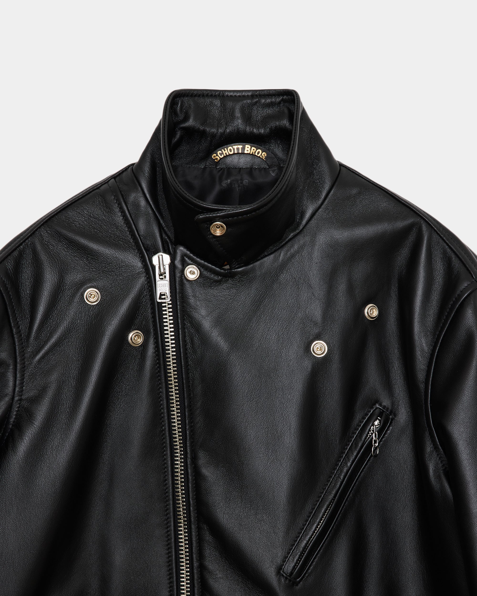 Schott x marka for ARKnets / Double Riders Jacket, Black