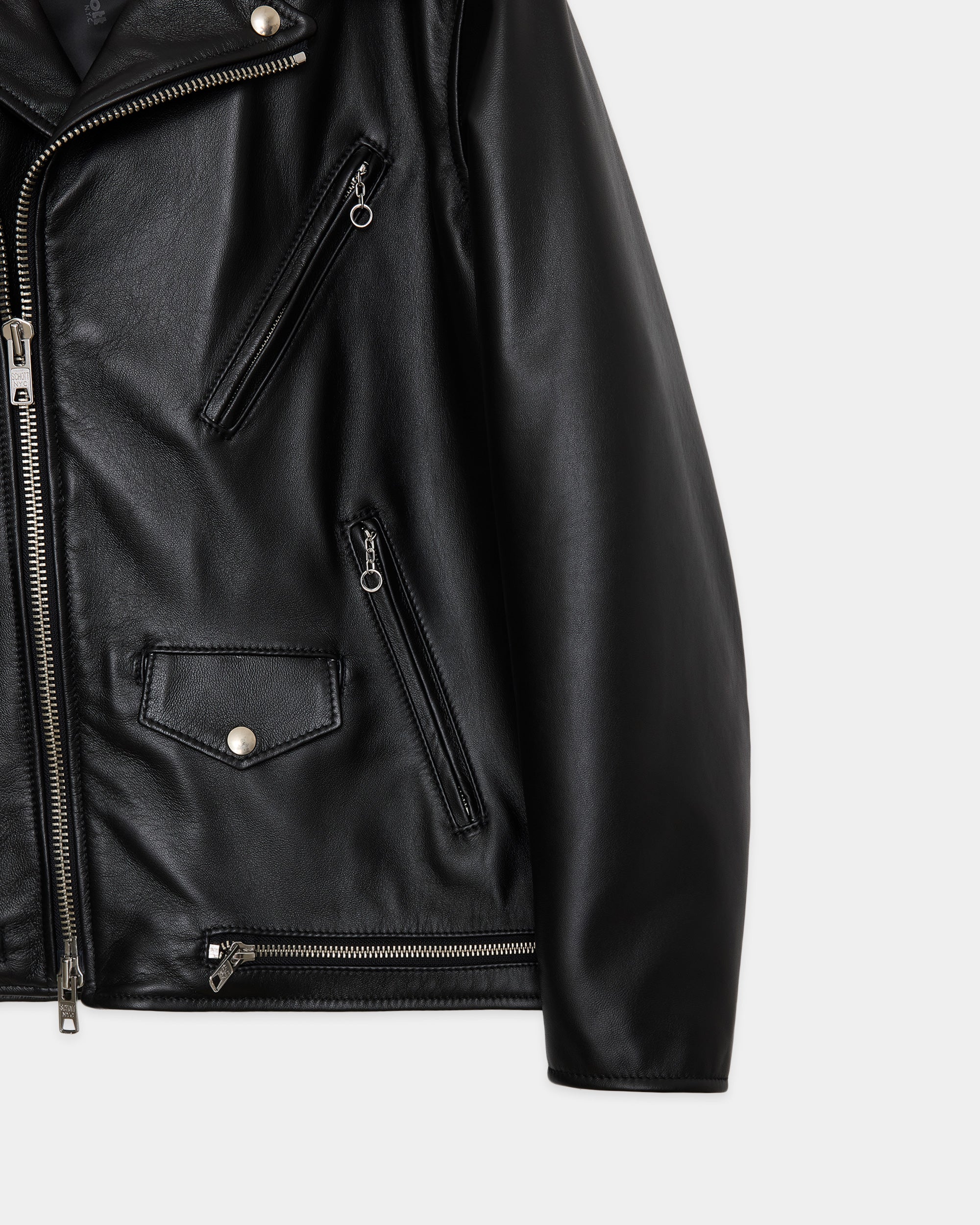 Schott x marka for ARKnets / Double Riders Jacket, Black