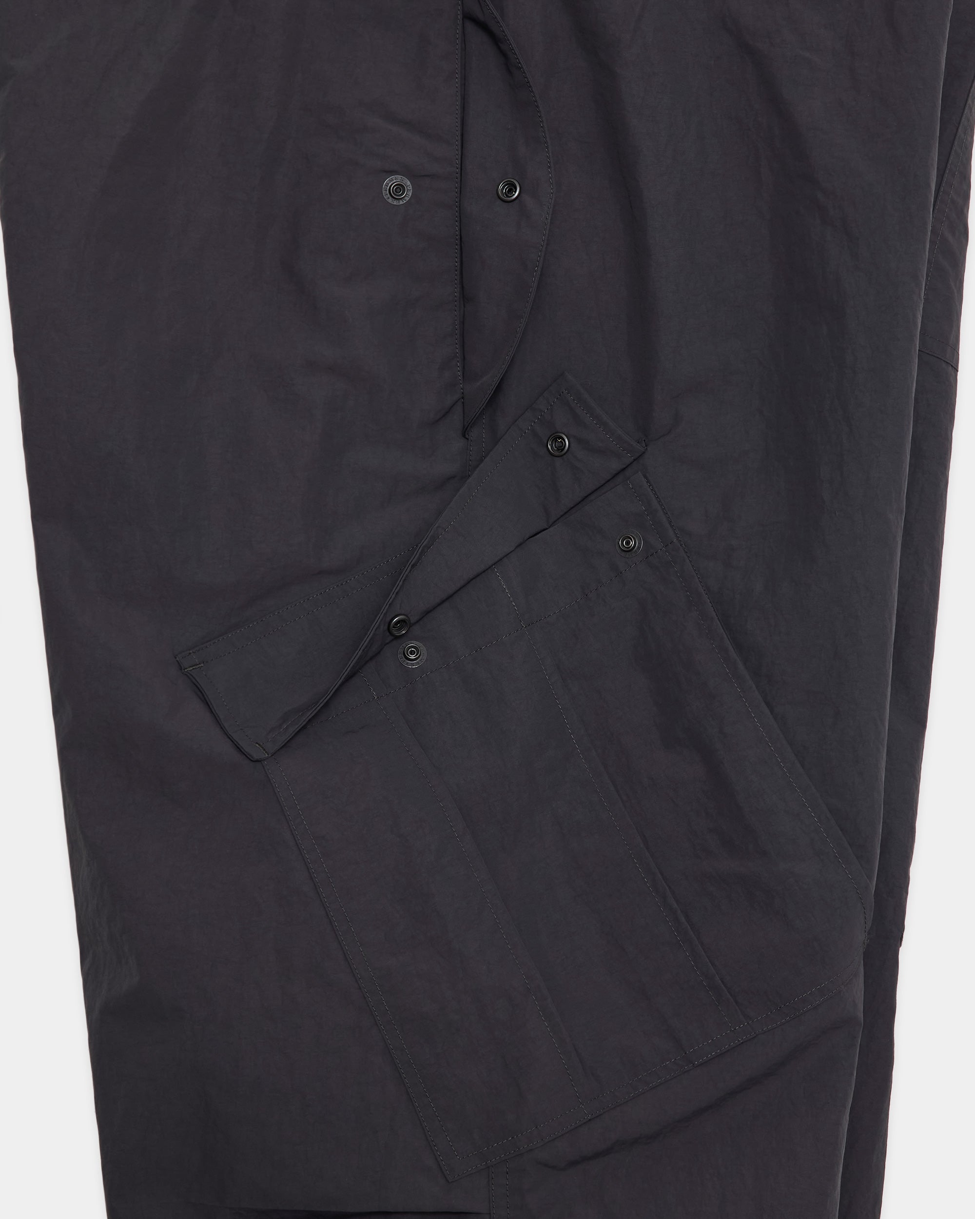 【PARKING別注】 リサイクルナイロンタッサー / ライニングオーバーパンツ, Charcoal