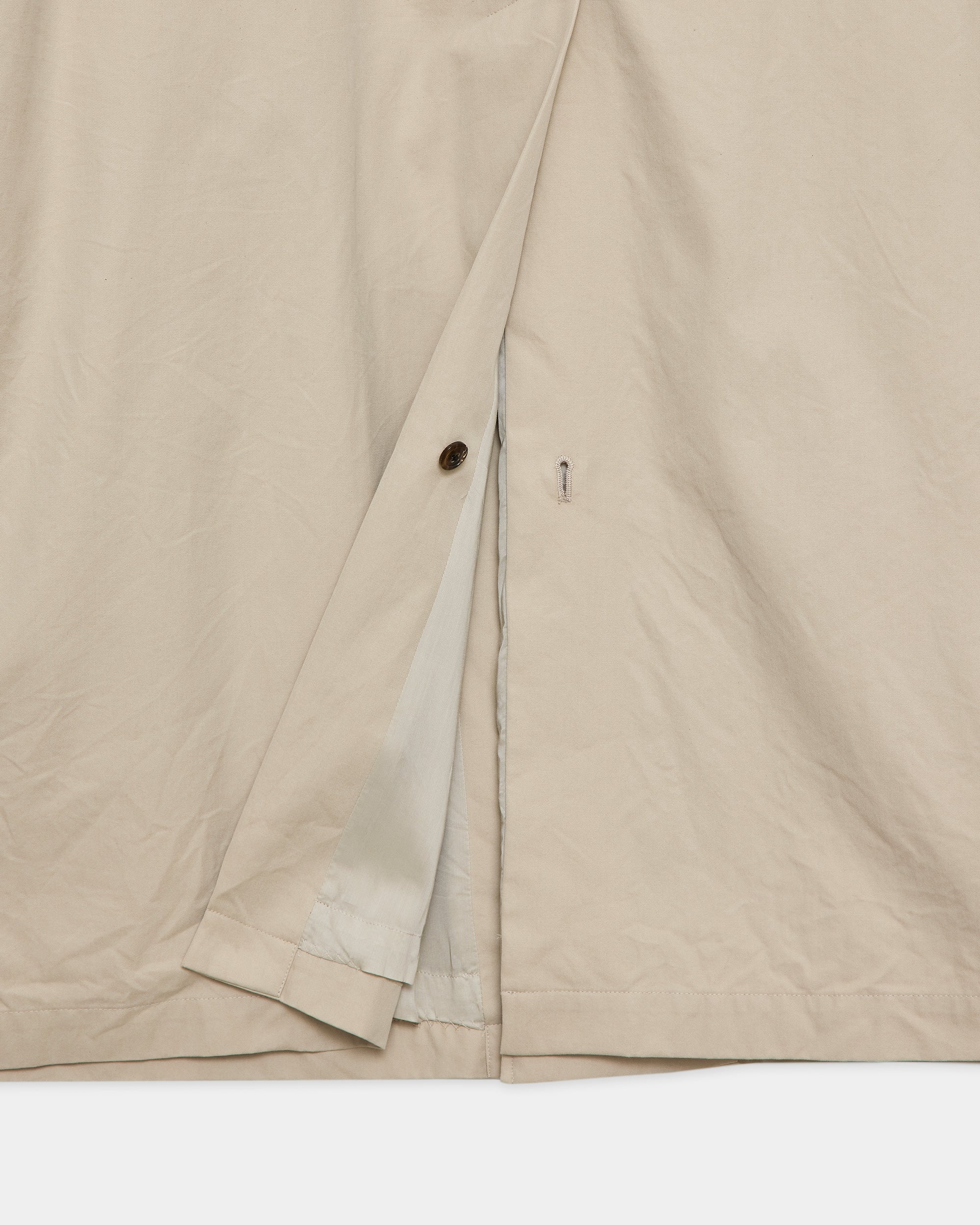 オーガニック60/2ギャバニドムバイオ  / ラグランスリーブコート, Beige