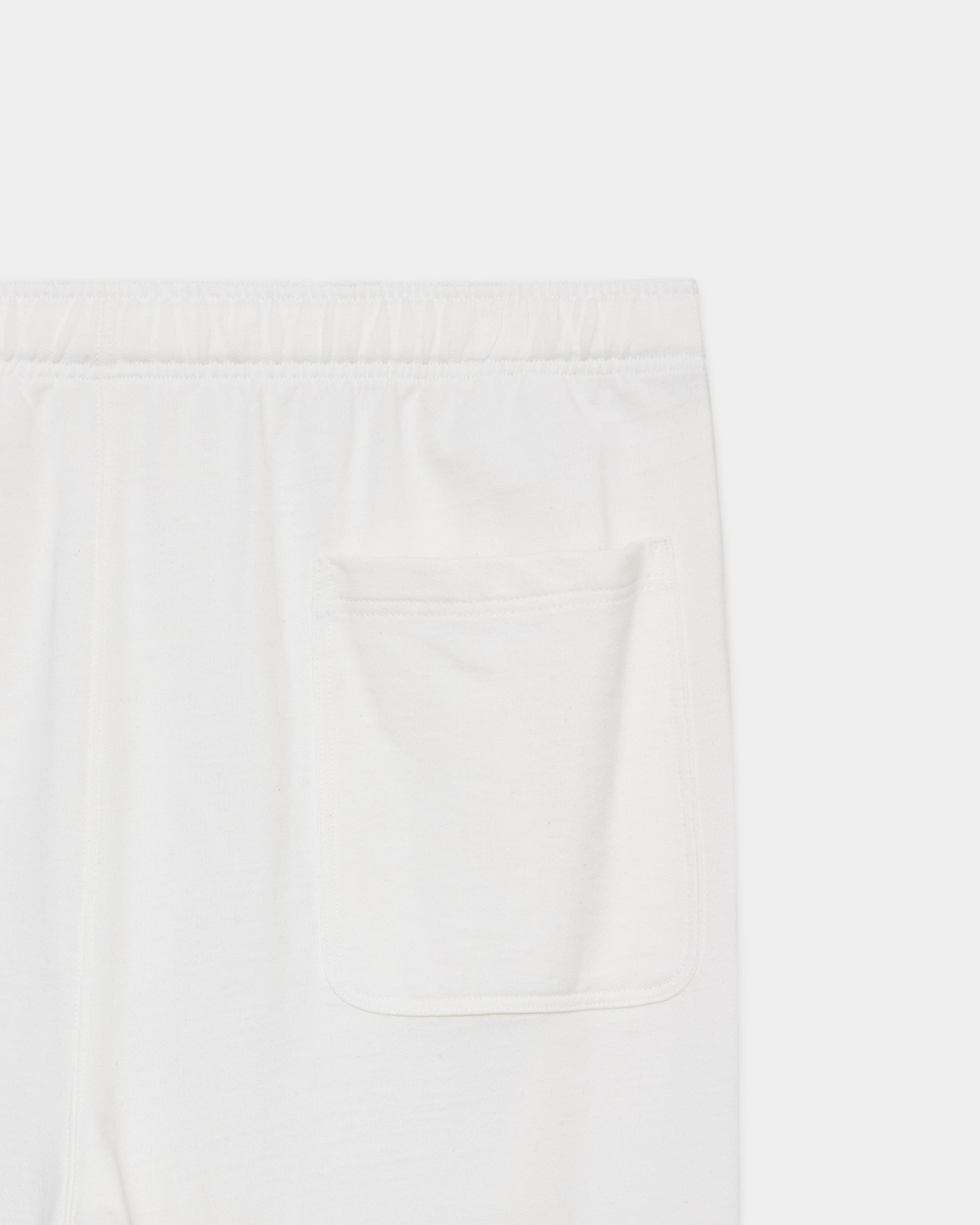 オーガニック超長綿空紡インレイ / ワイドシリンダーフィットイージーパンツ, White