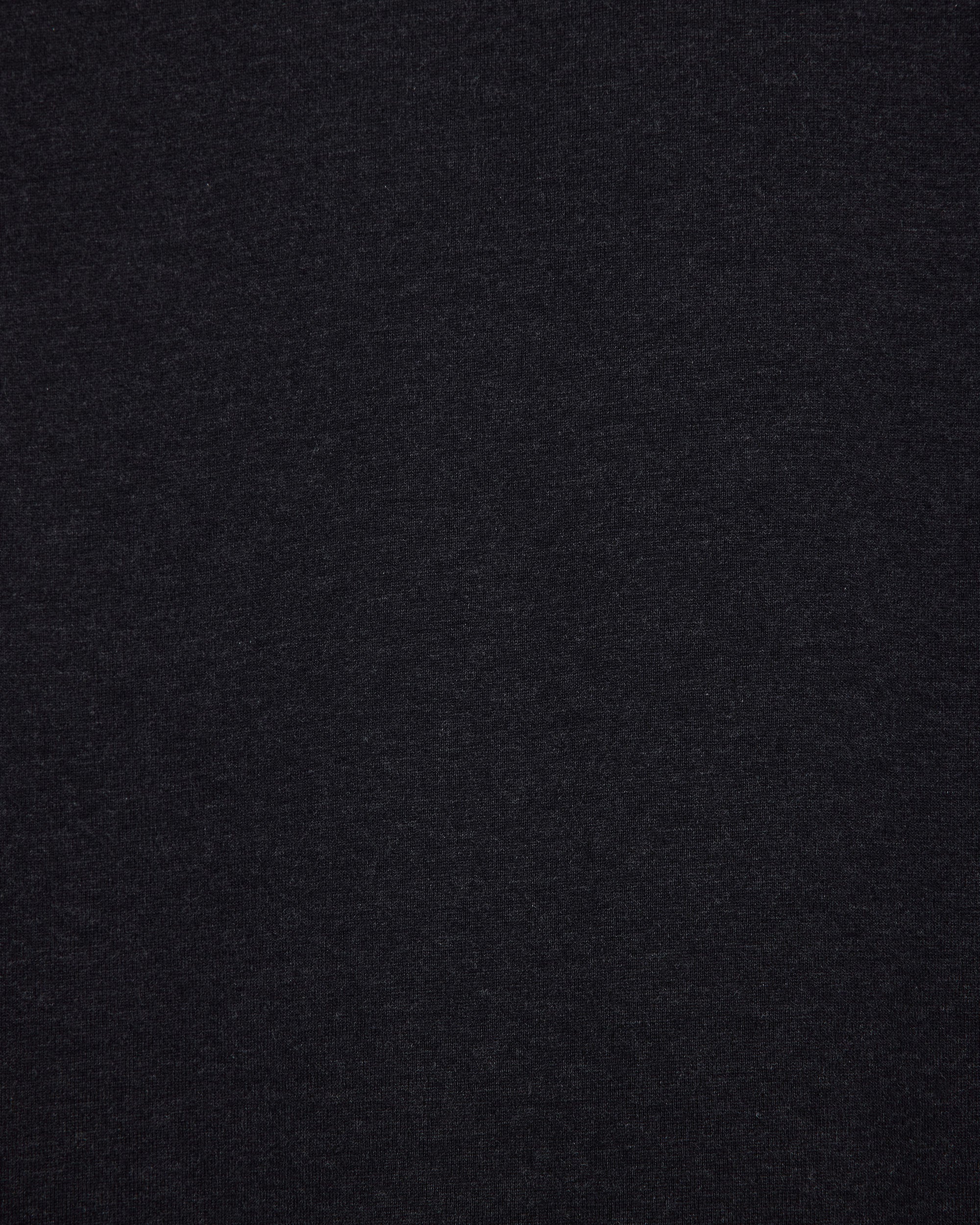 オーガニックコットン40/2天竺 / クルーネックTee, Heather Black