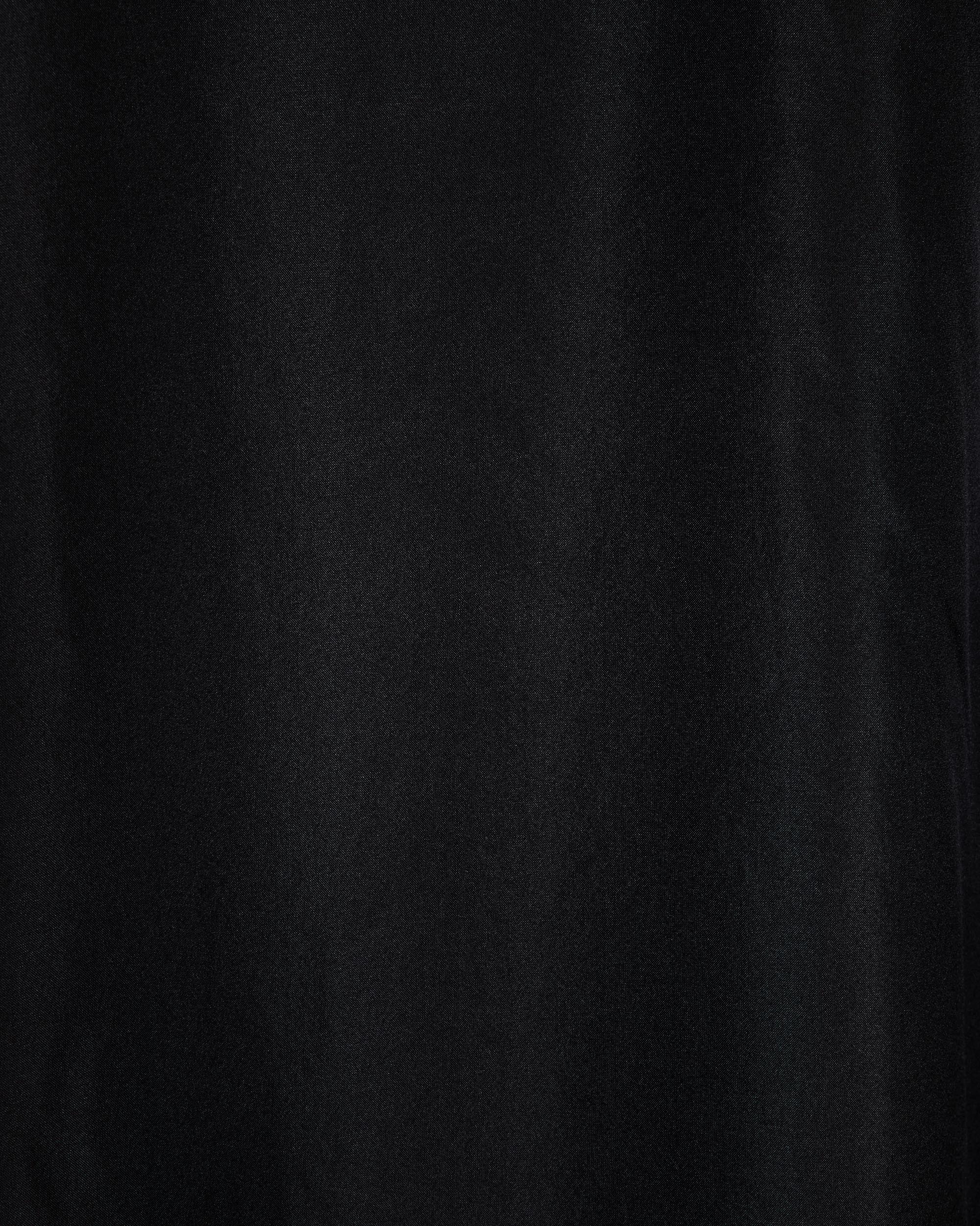 8匁シルク羽二重 / シルクオープンカラーS/Sシャツ, Black Brown