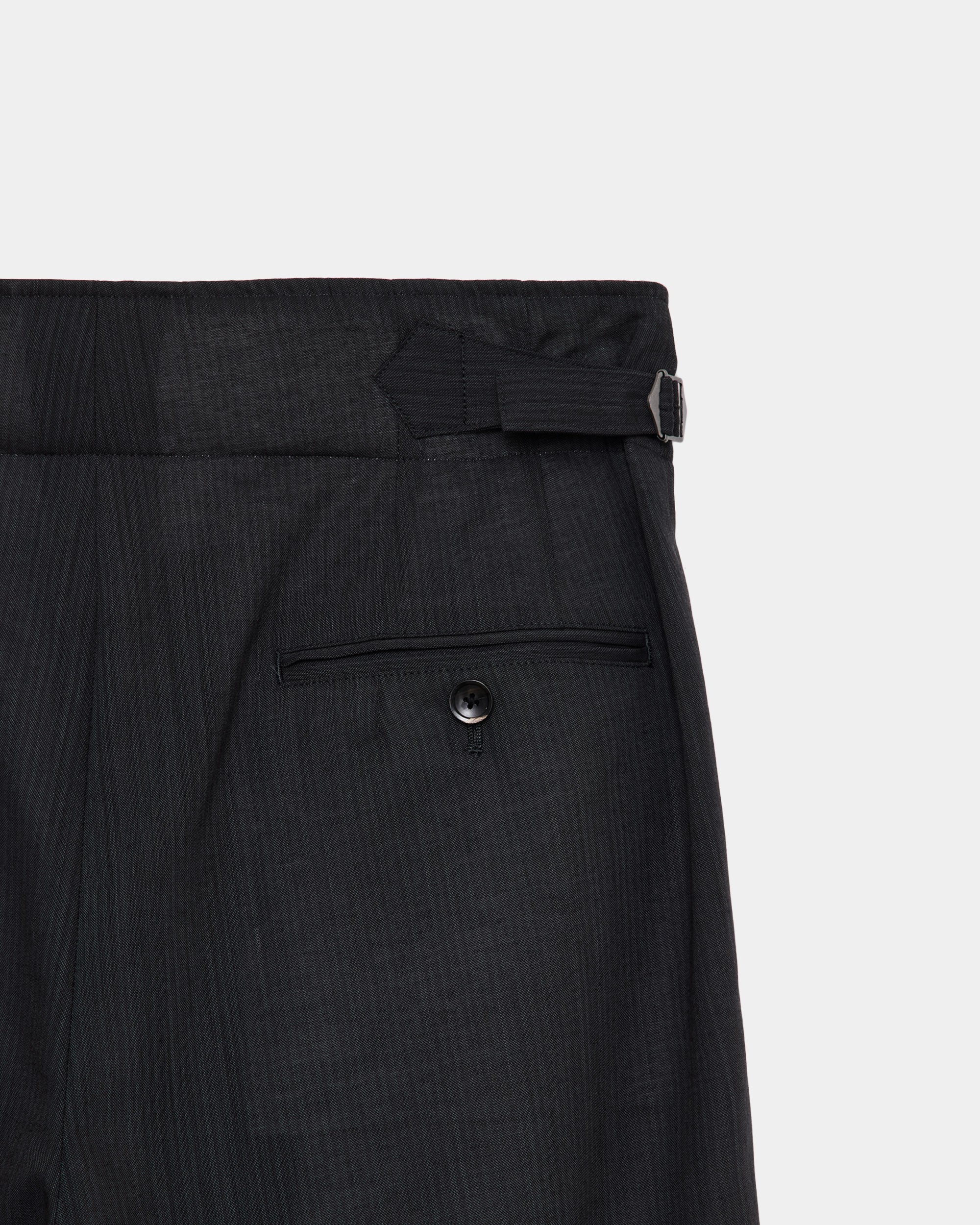 marka ツータック ミリタリートラウザーズ ウールトロピカル メランジ marka(マーカ) - TWO TUCK MILITARY TROUSERS WOOL TROPICAL MELANGE