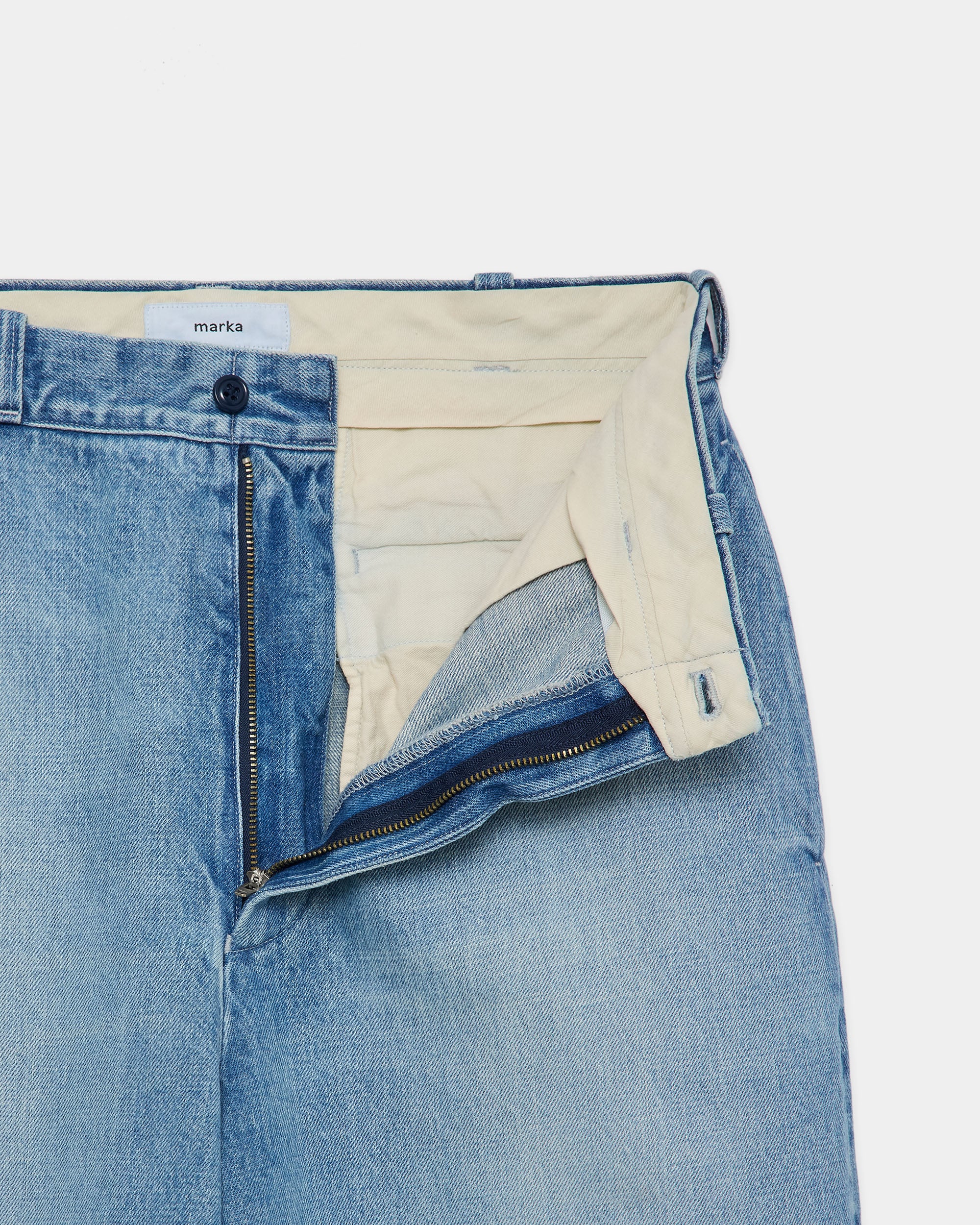 Organic Cotton 13.5oz Selvedge Denim / U.S. Army Trousers, Indigo V.W