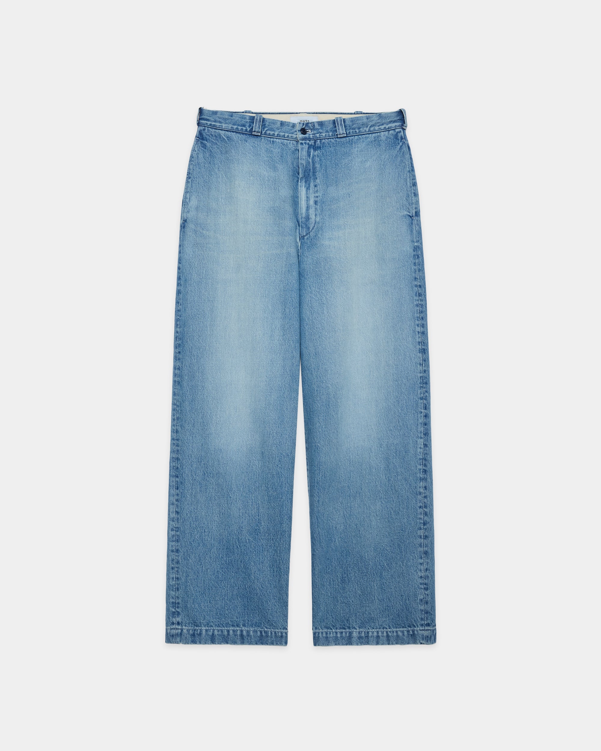 Organic Cotton 13.5oz Selvedge Denim / U.S. Army Trousers, Indigo V.W