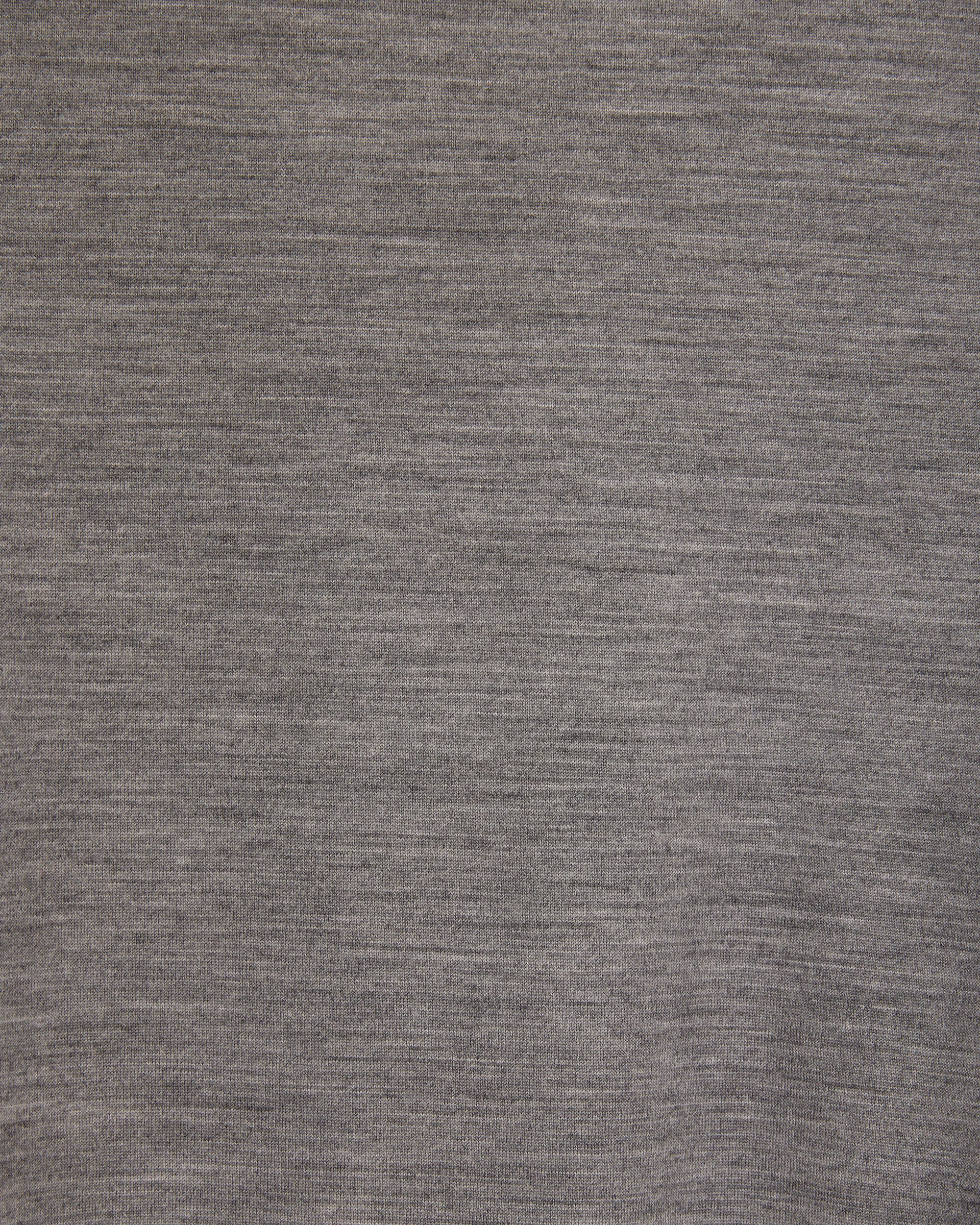 Super 100s Washable Wool Jersey Half-Zip Stand, Top Gray