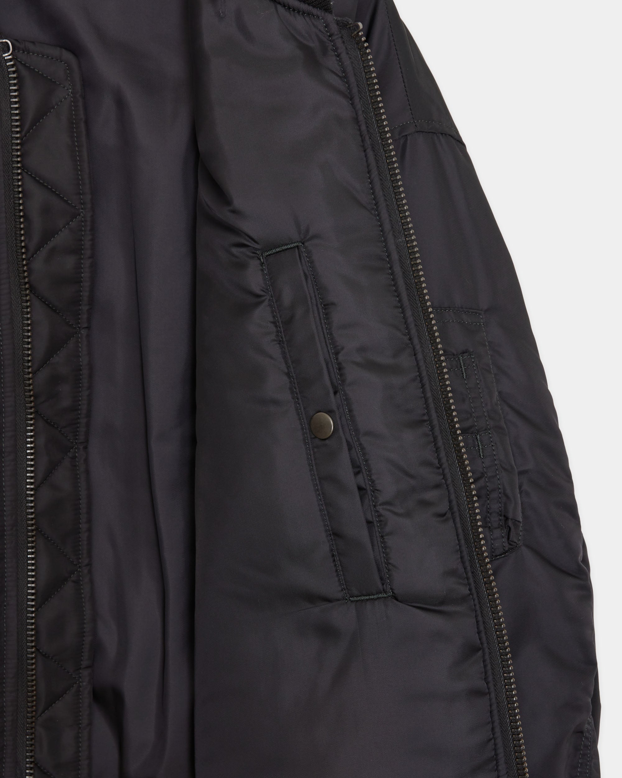 ナイロンツイル / MA-1, Black