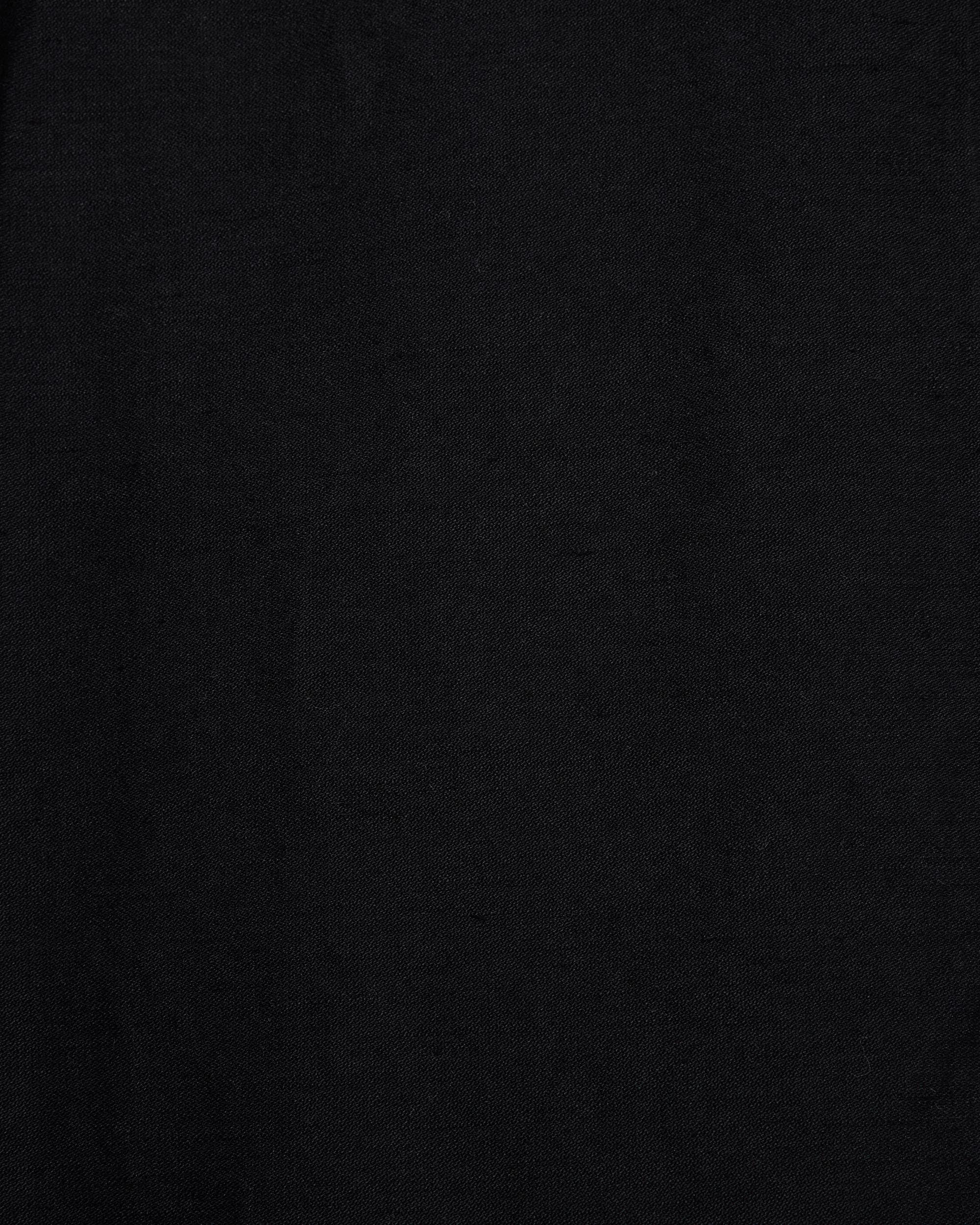 【PARKING別注】オーガニックコットン強撚ドビークロス / ストロールアラウンドジャケット, Black