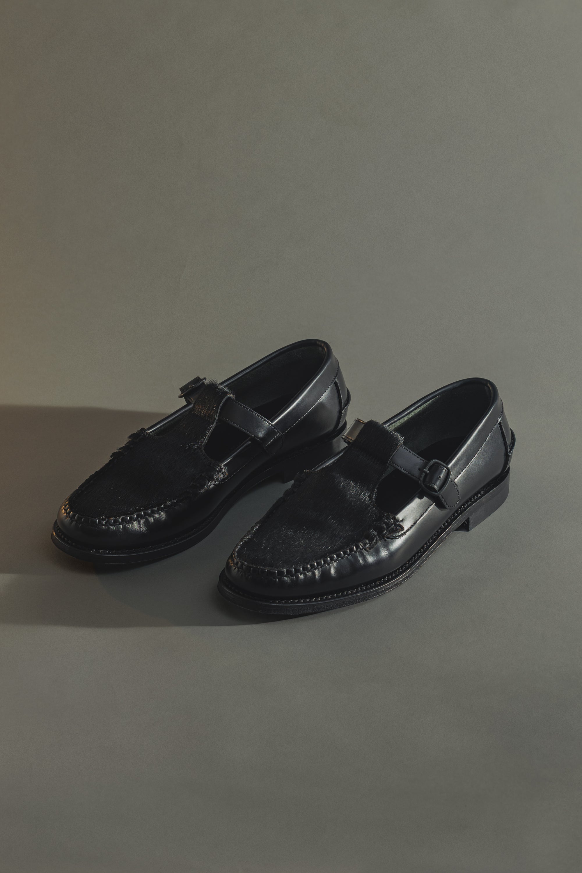 HEREU x MARKAWARE for ADAM ET ROPÉ EX Alber Calf Hair, Black