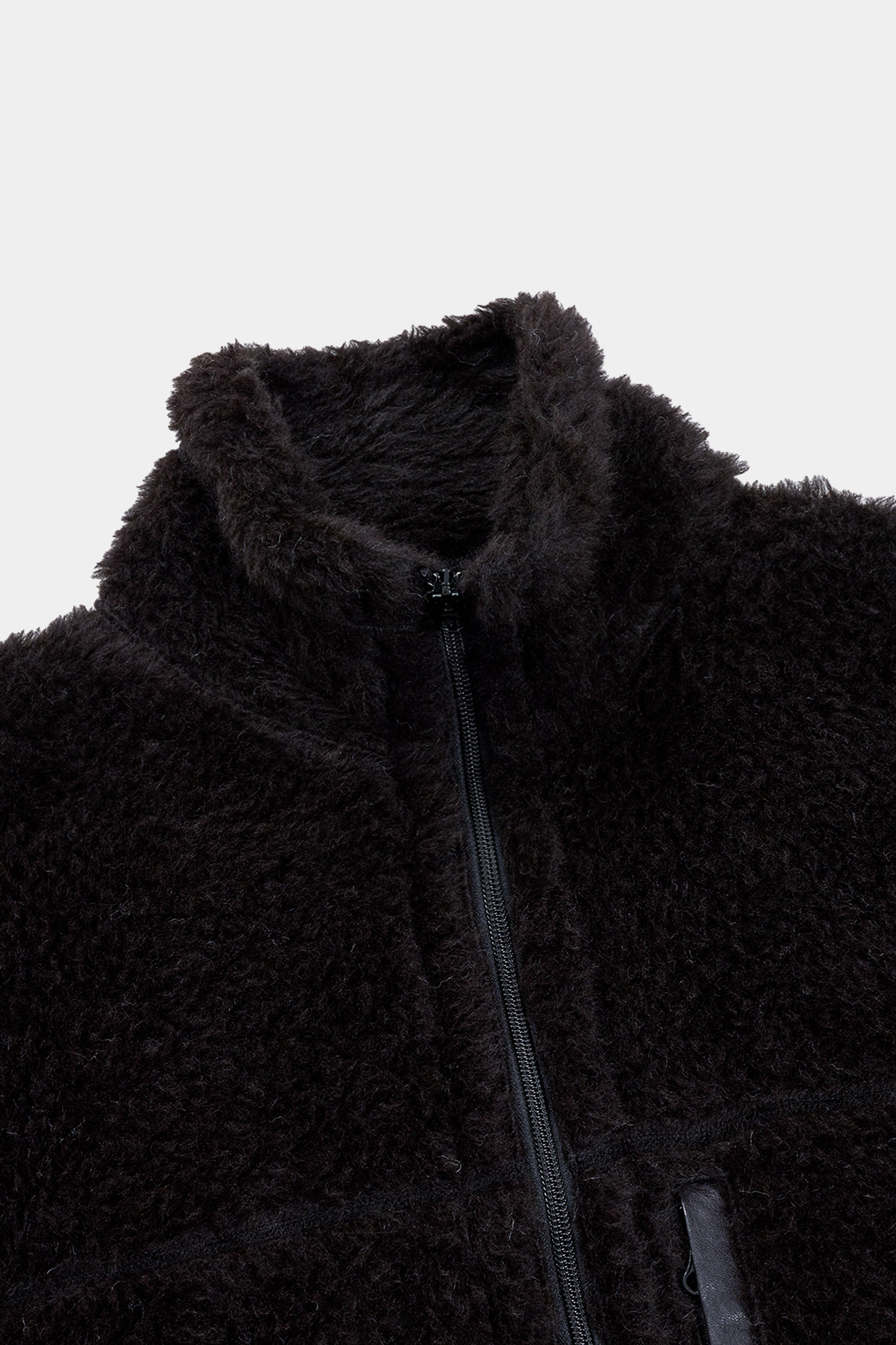 Natural Color Alpaca Fleece Sports Cardigan, Natural Brown – MARKAWARE