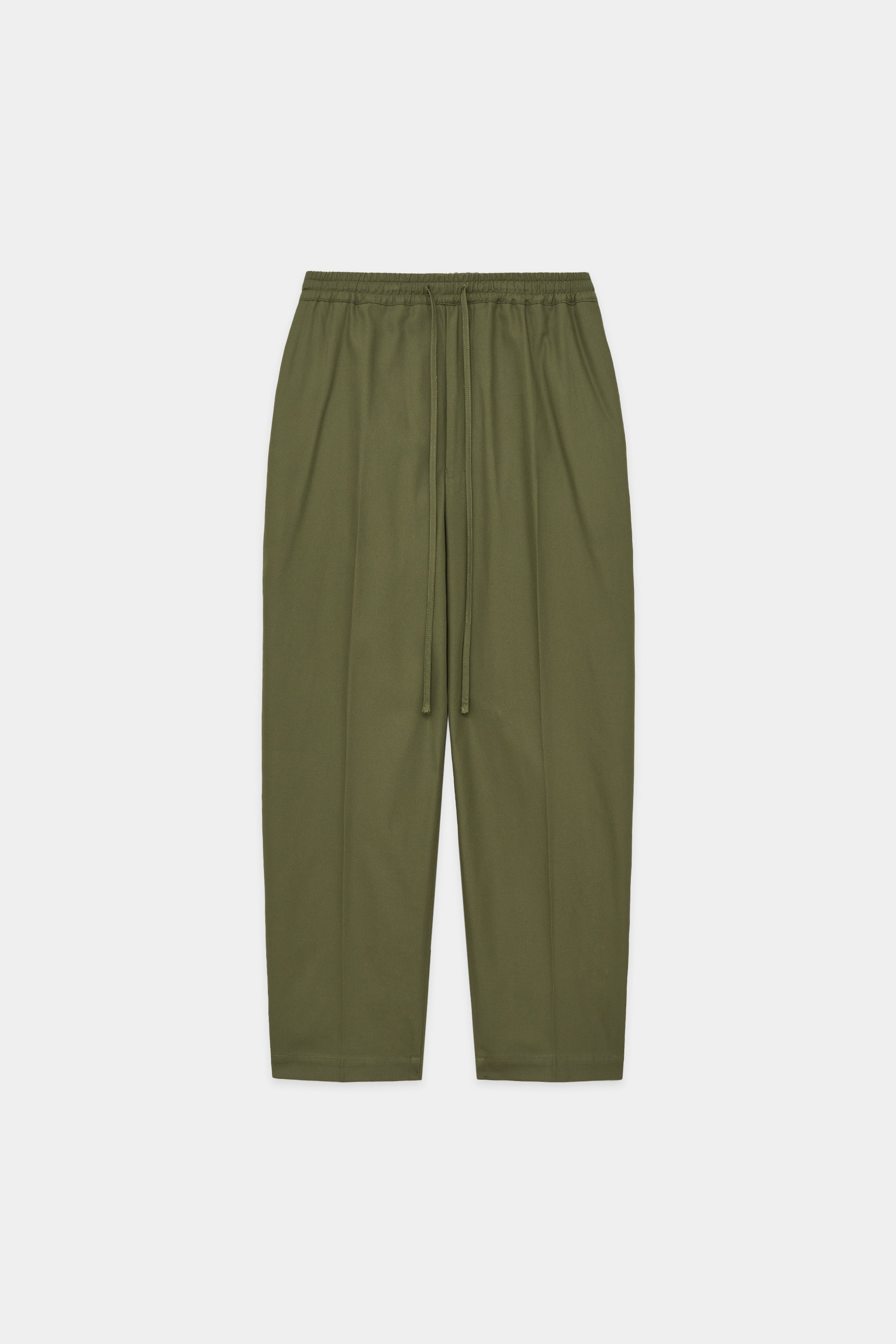 Organic Cotton Dry Twill Classic Fit Easy Pants, Olive – MARKAWARE