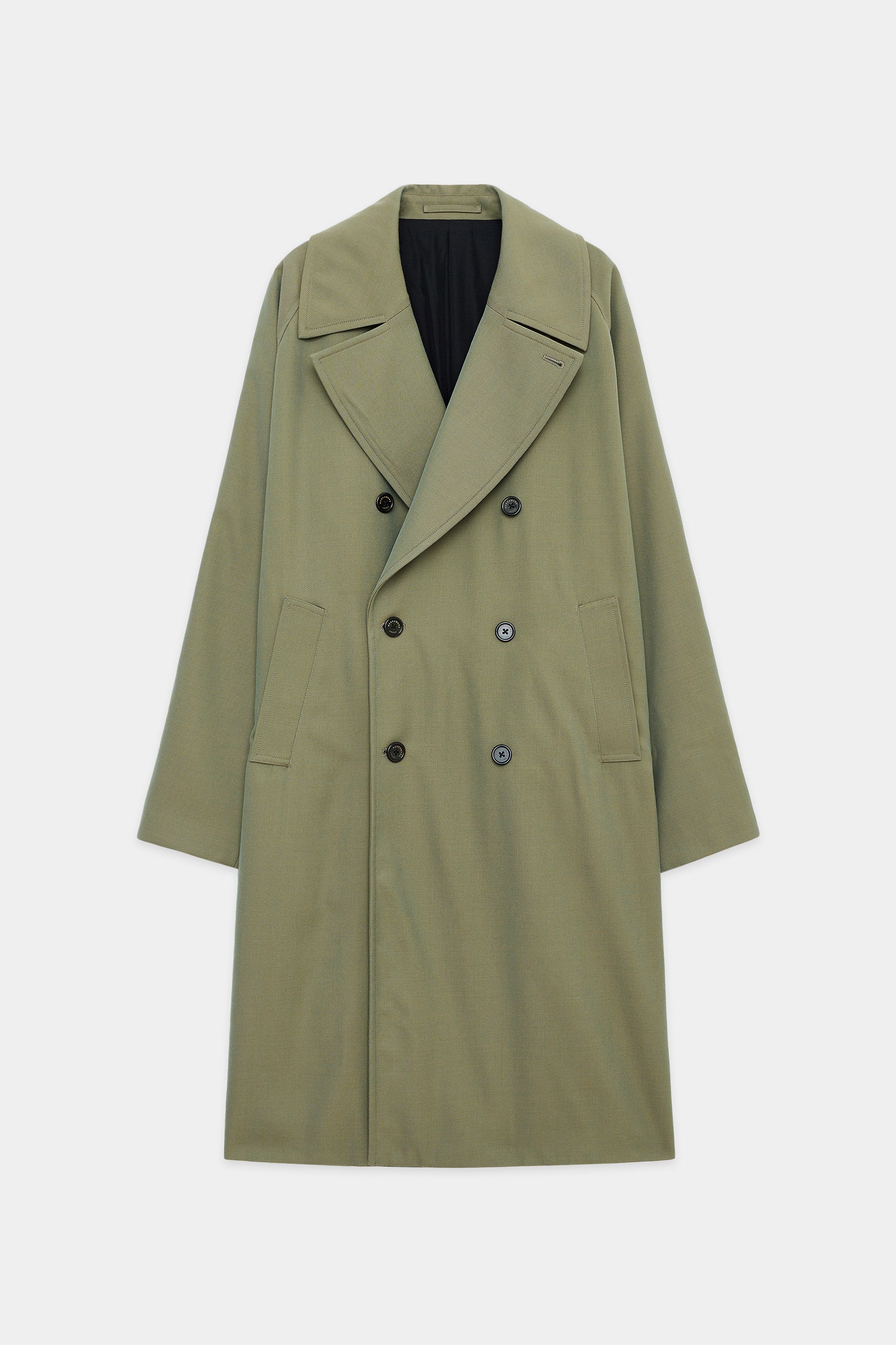 MARKAWARE｜WIDE TRENCH COAT #KHAKI - ジャケット・アウター