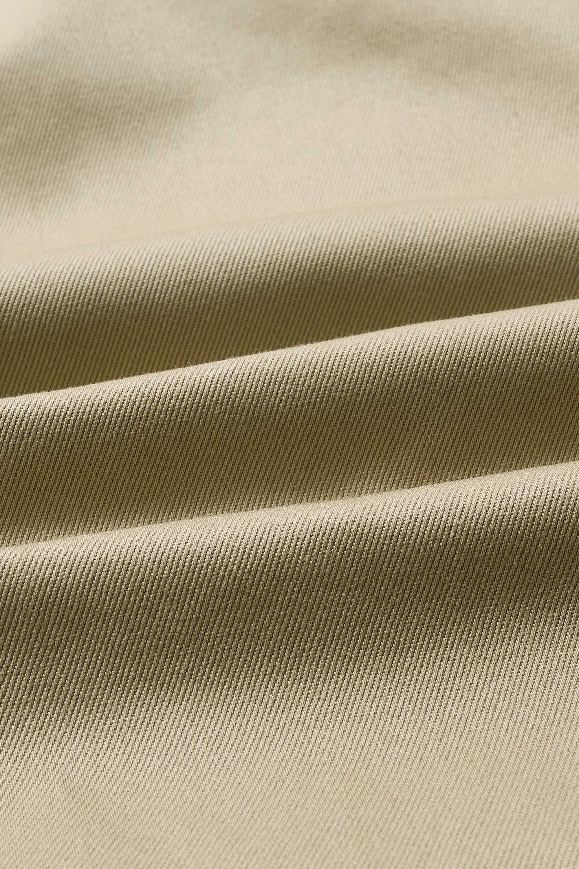 オーガニックコットンコンバットドリル コンバットカーキ, Khaki