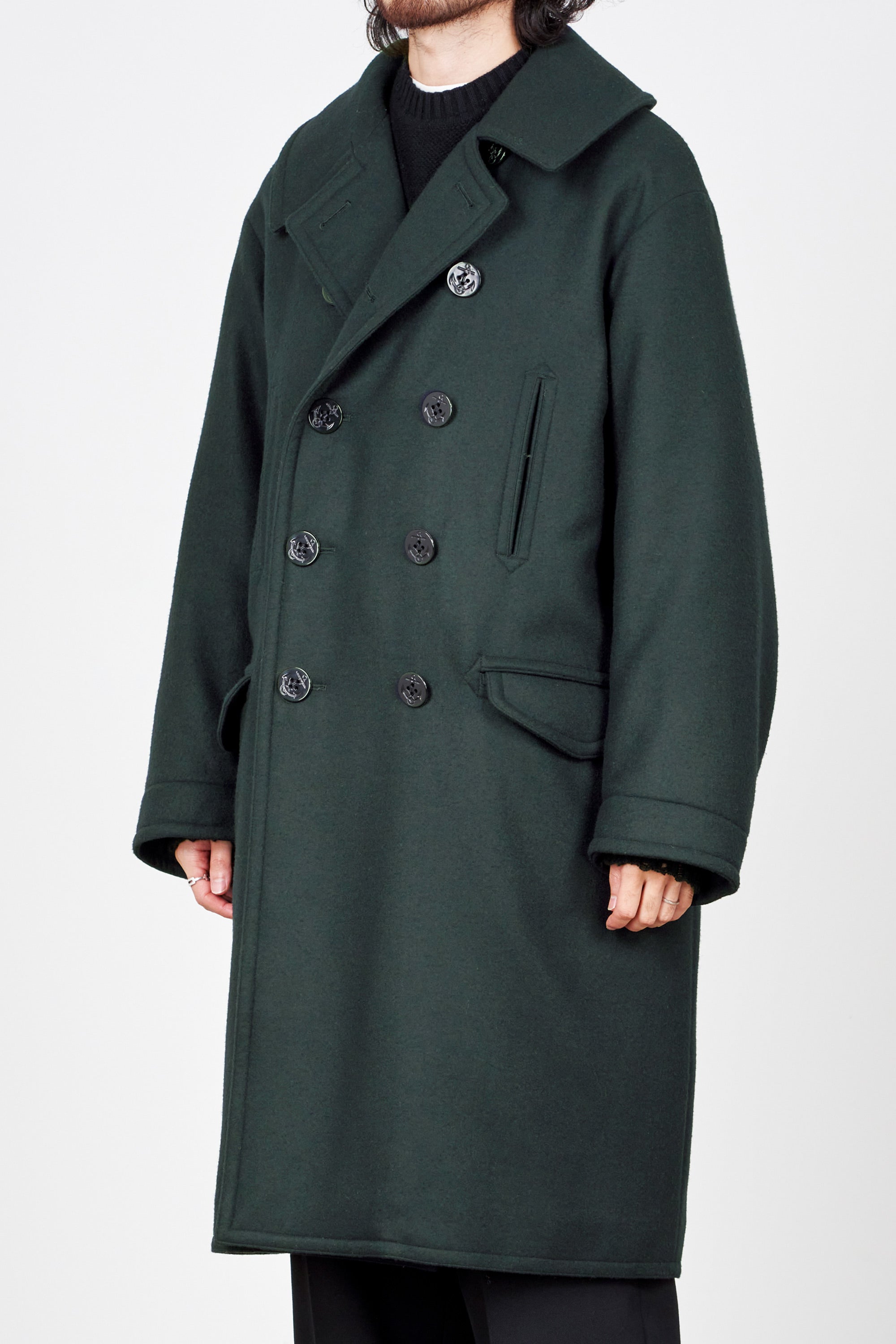 美品〈MARKAWARE〉REVERSIBLE MAC COAT - ステンカラーコート