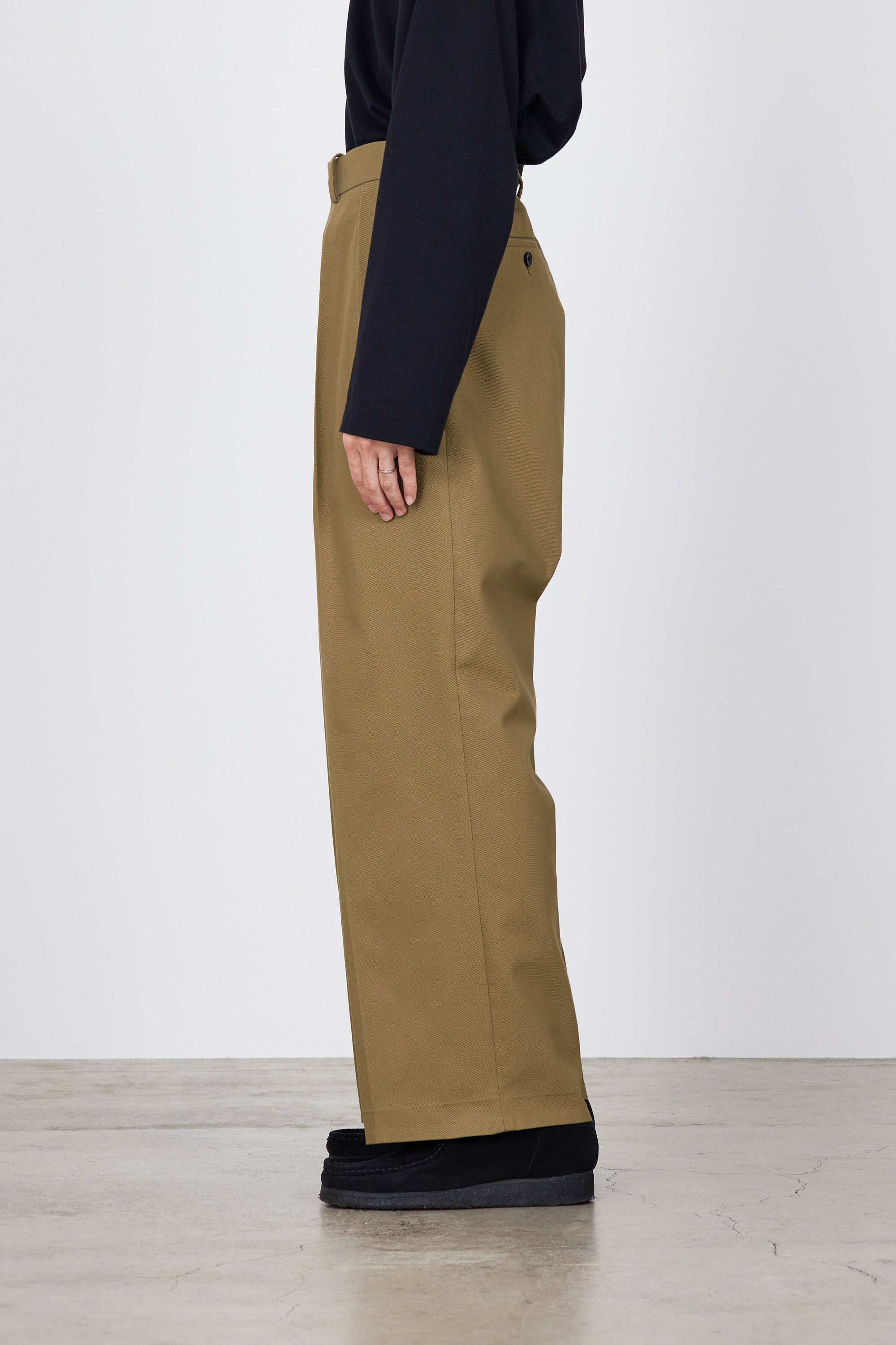 MARKAWARE DOUBLE PLEATED TROUSERS スラックス | osterialacontrada.it