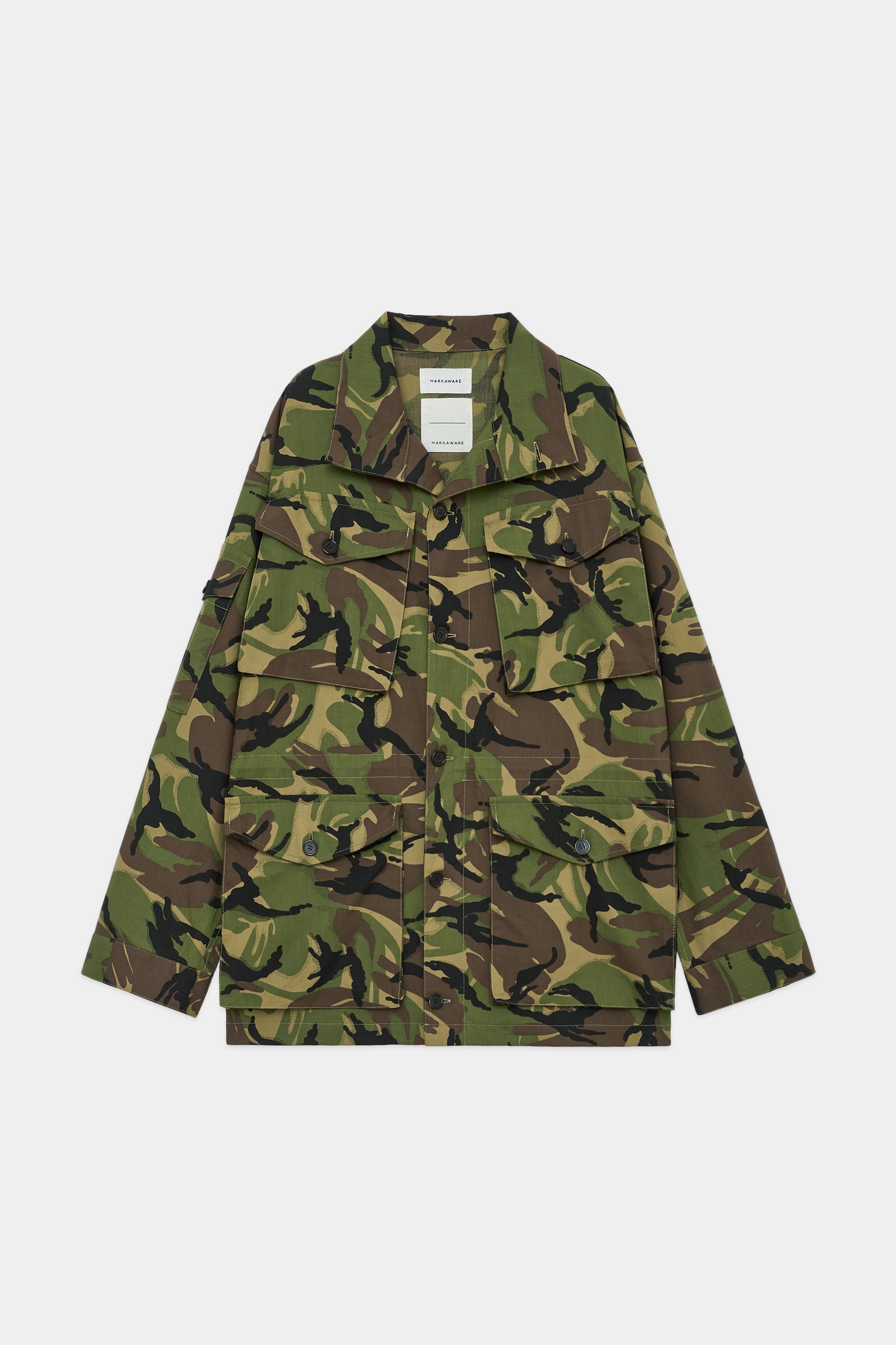 オーガニック コットン オットマン コンバット スモック, British Camo