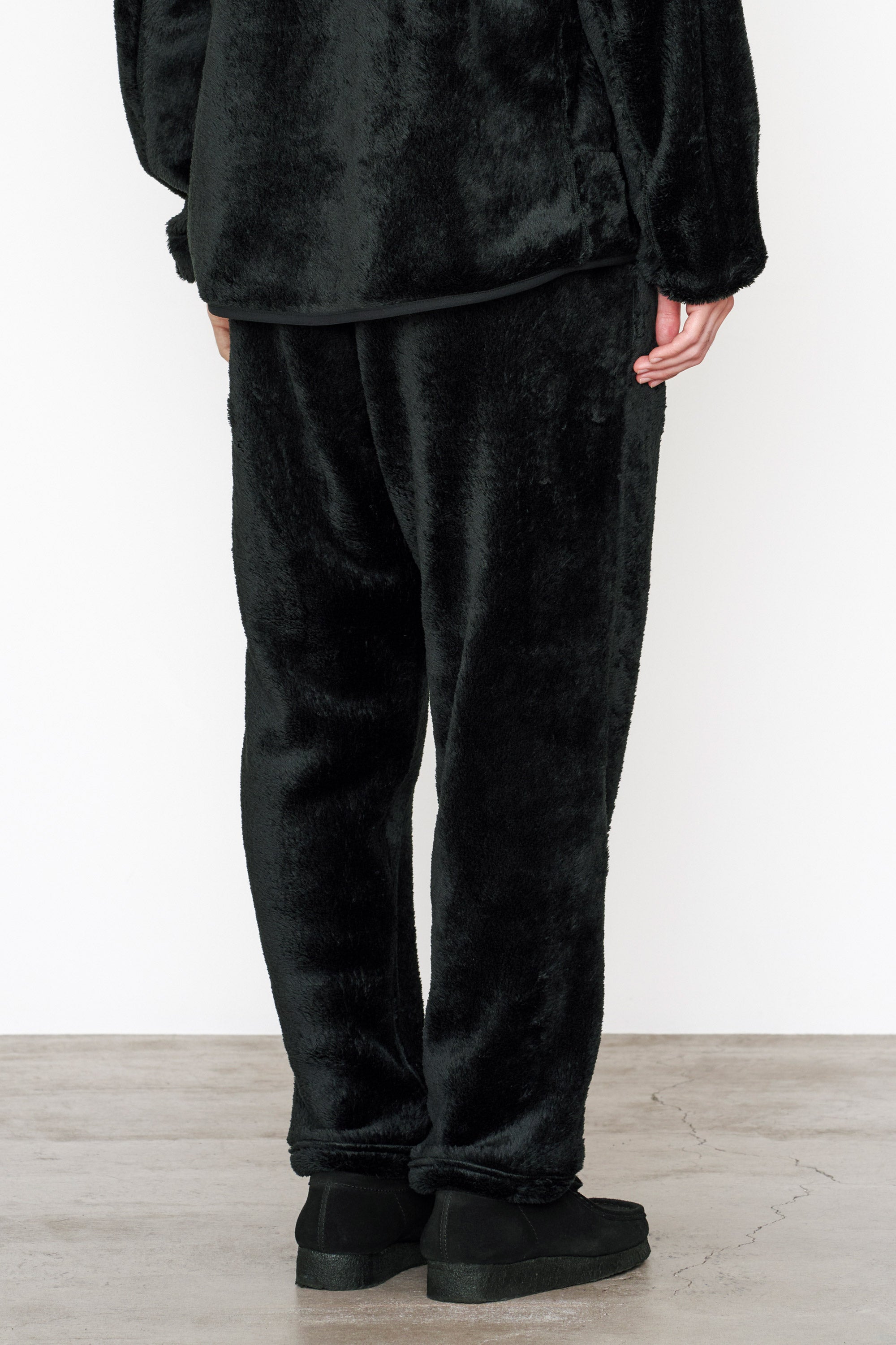 Polatec High Loft Fleece Pcu Fleece Pants, Black