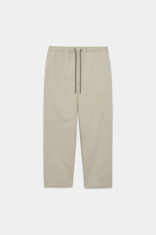 Organic Cotton/ Polyester Weather Reversible Easy Pants, Beige