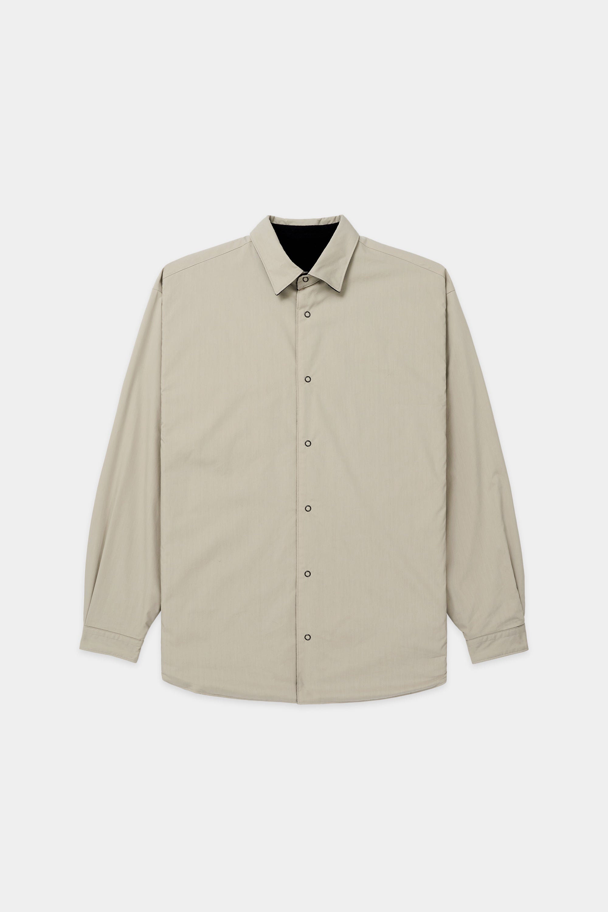 Organic Cotton/ Polyester Weather Reversible Shirt, Beige