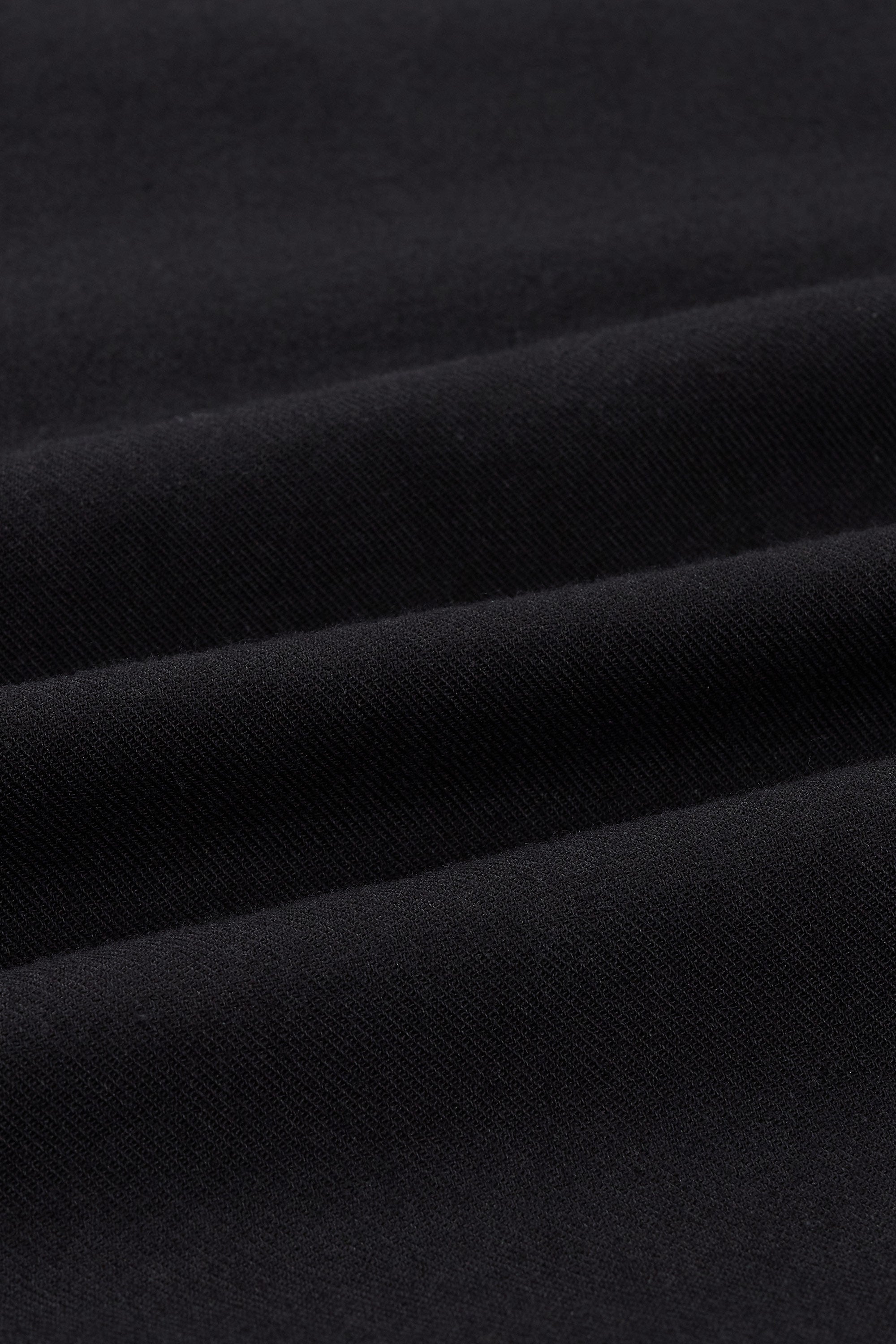 Cotton/wool Viella Utility Shirt Pull Over, Black